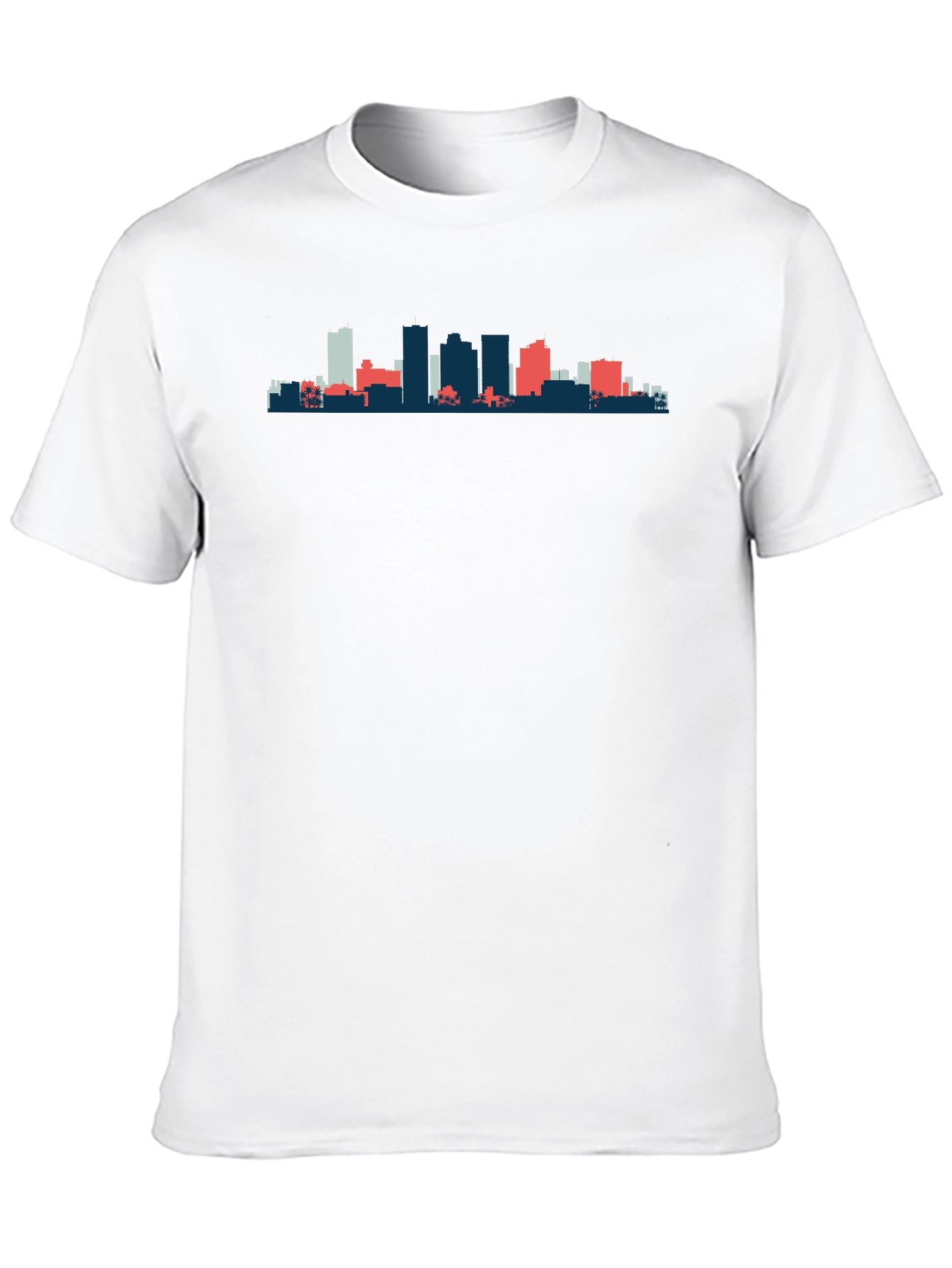 Cityscape Graphic Tee - Modern Design