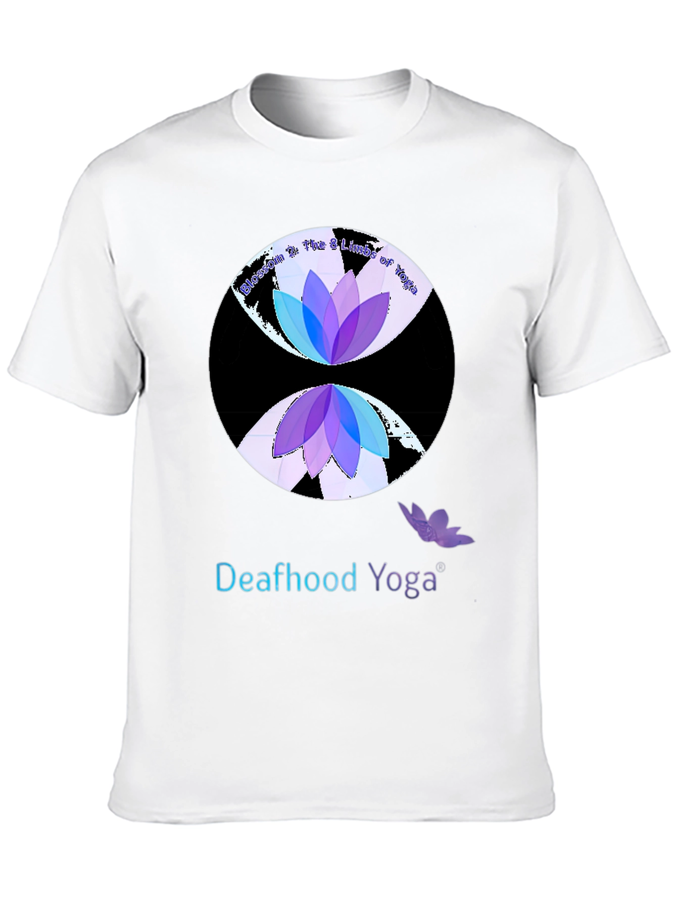 Deafhood Yoga Blossom Tee
