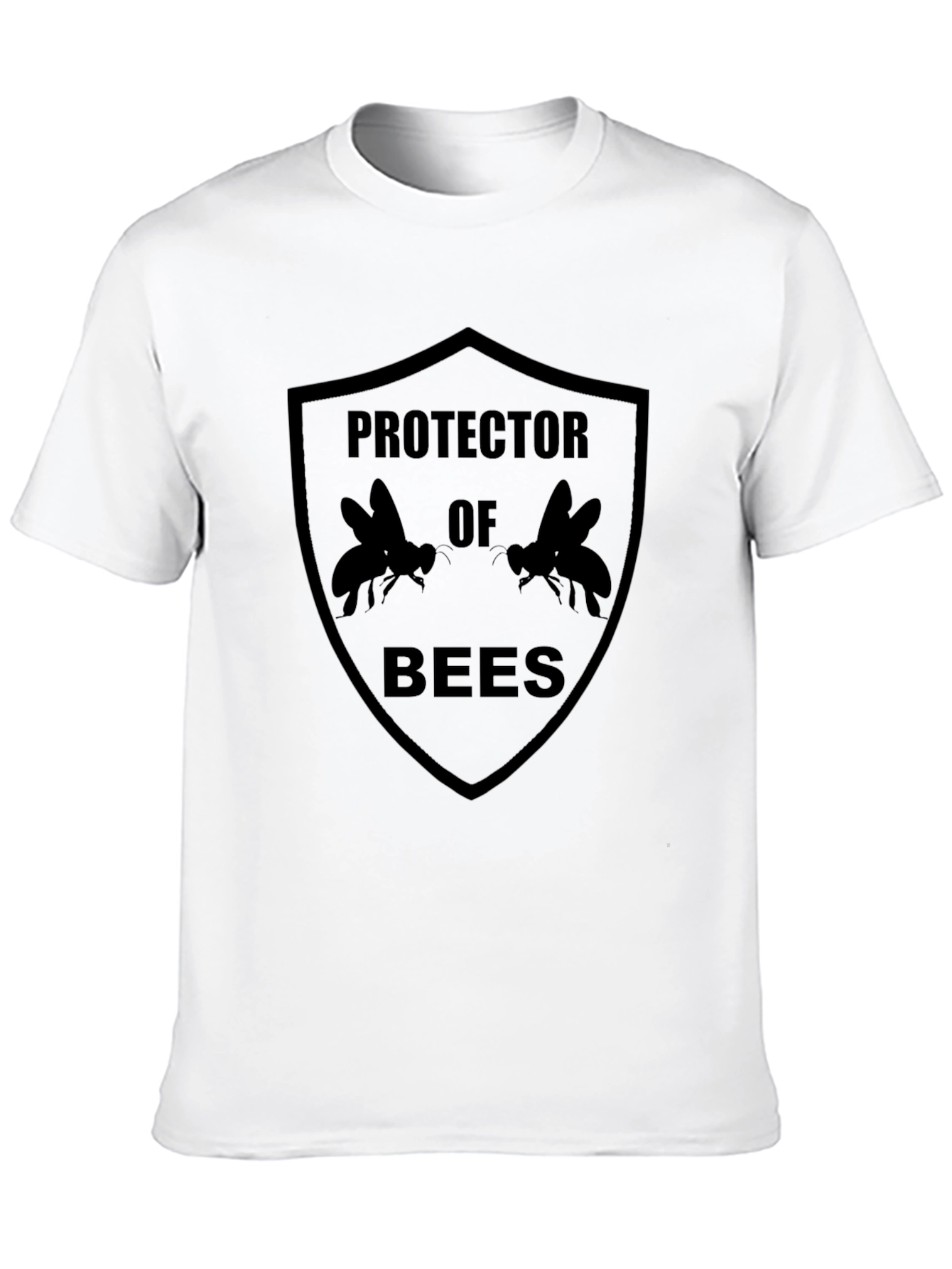 Protector of Bees Graphic Tee - Black