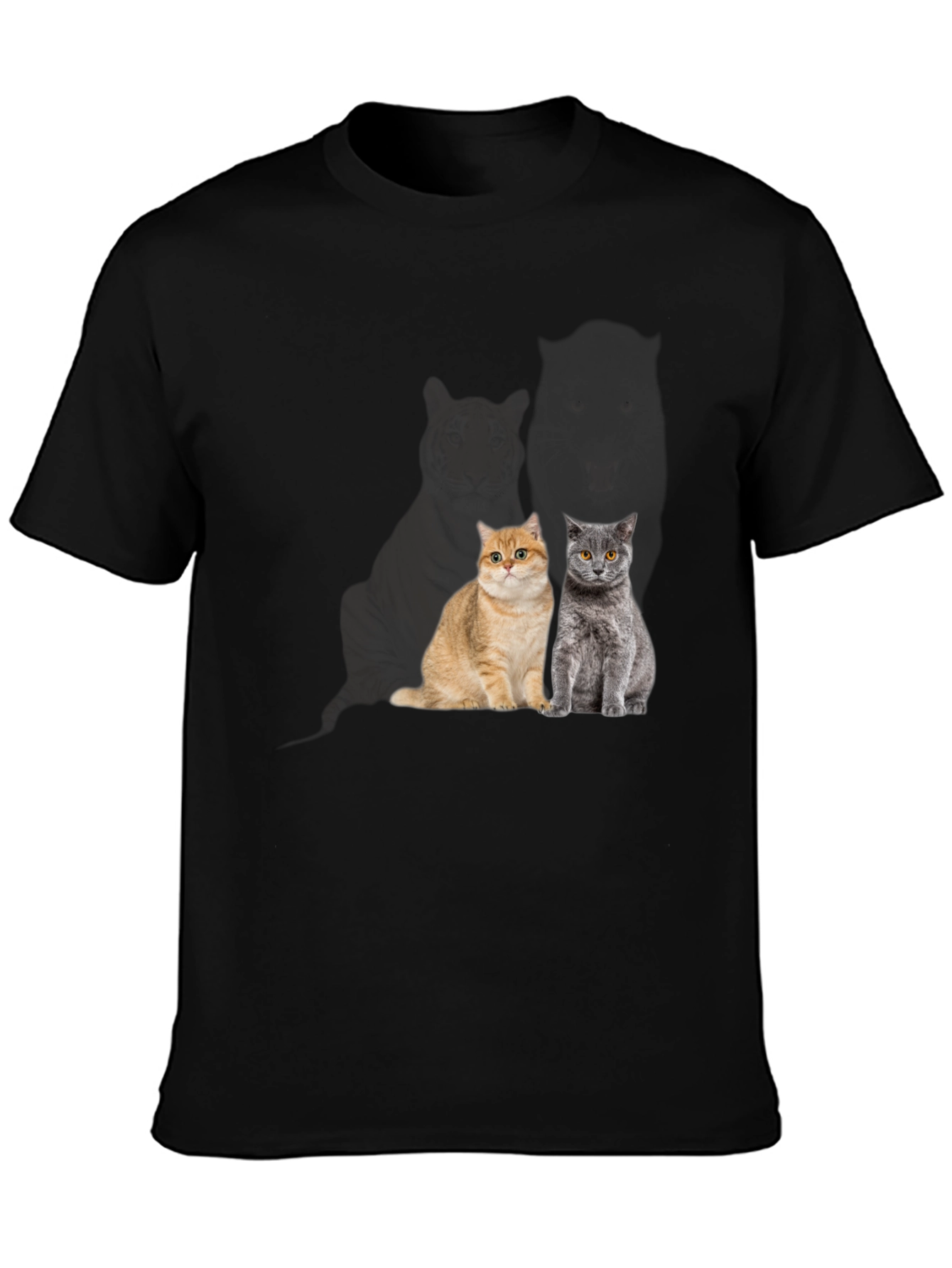 Cool Cat T-Shirt - Two Cats
