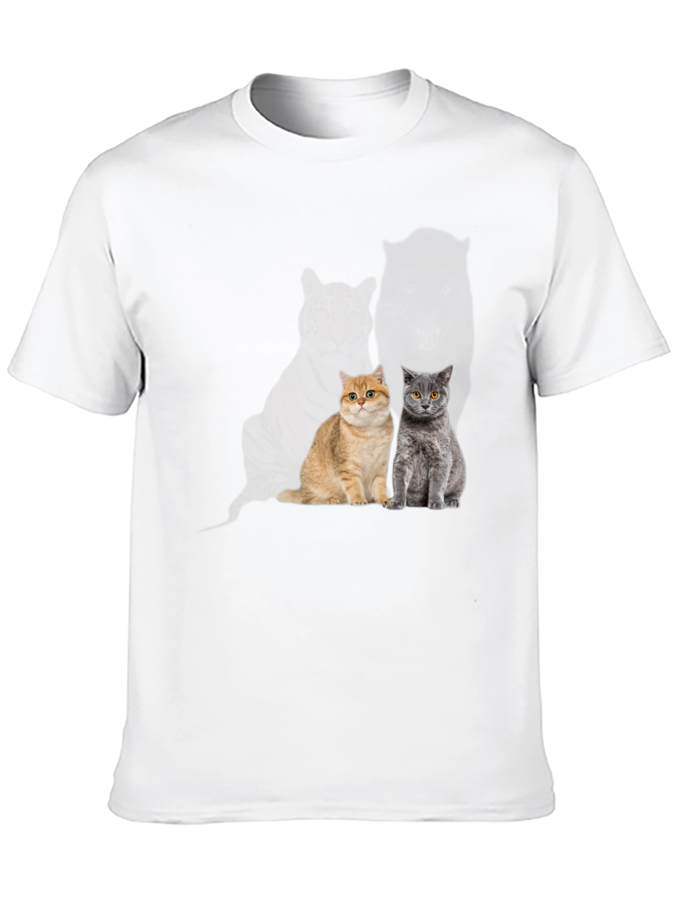 Cool Cat T-Shirt - Two Cats