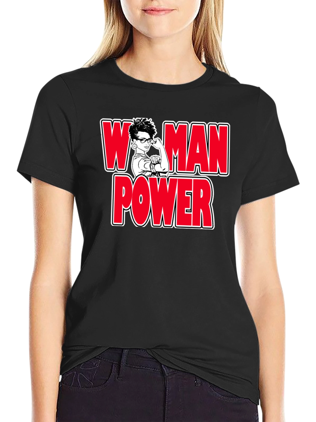 Woman Power T-Shirt - Empowering Graphic Tee