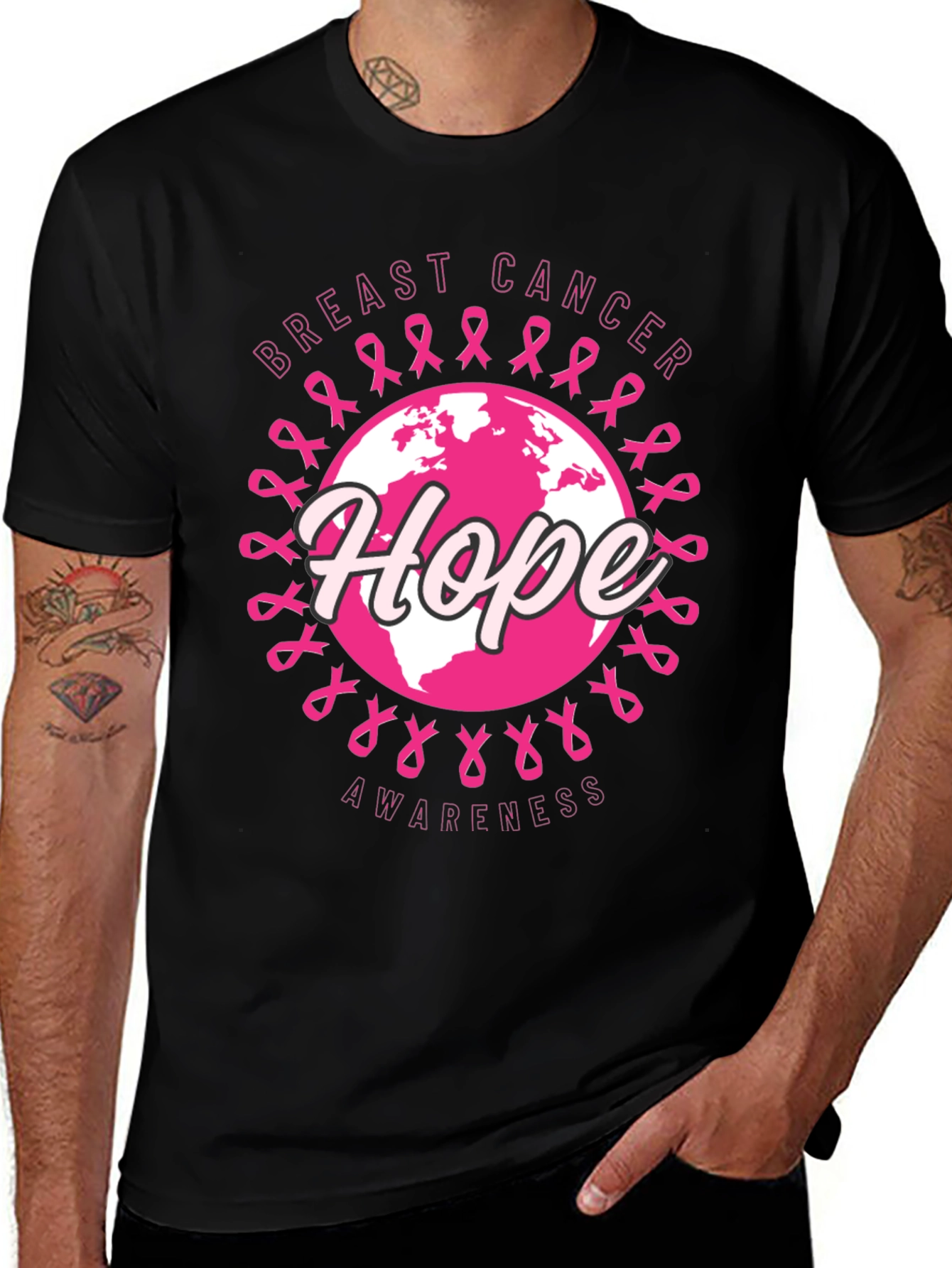 Breast Cancer Awareness Hope T-Shirt