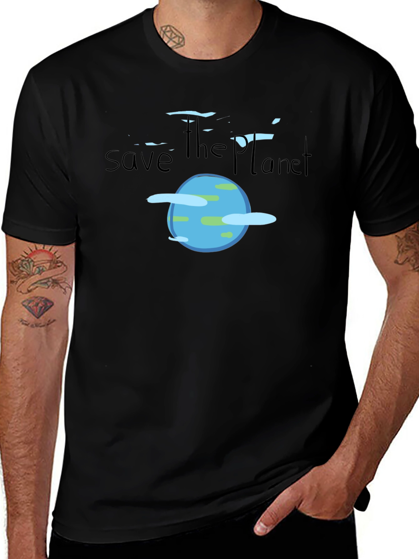 Save the Planet Earth T-Shirt - Environmental Awareness