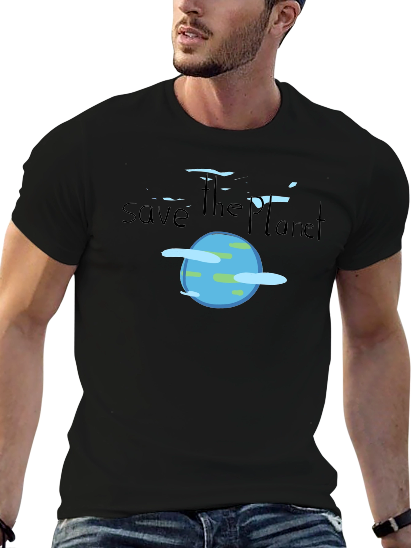 Save the Planet Earth T-Shirt - Environmental Awareness