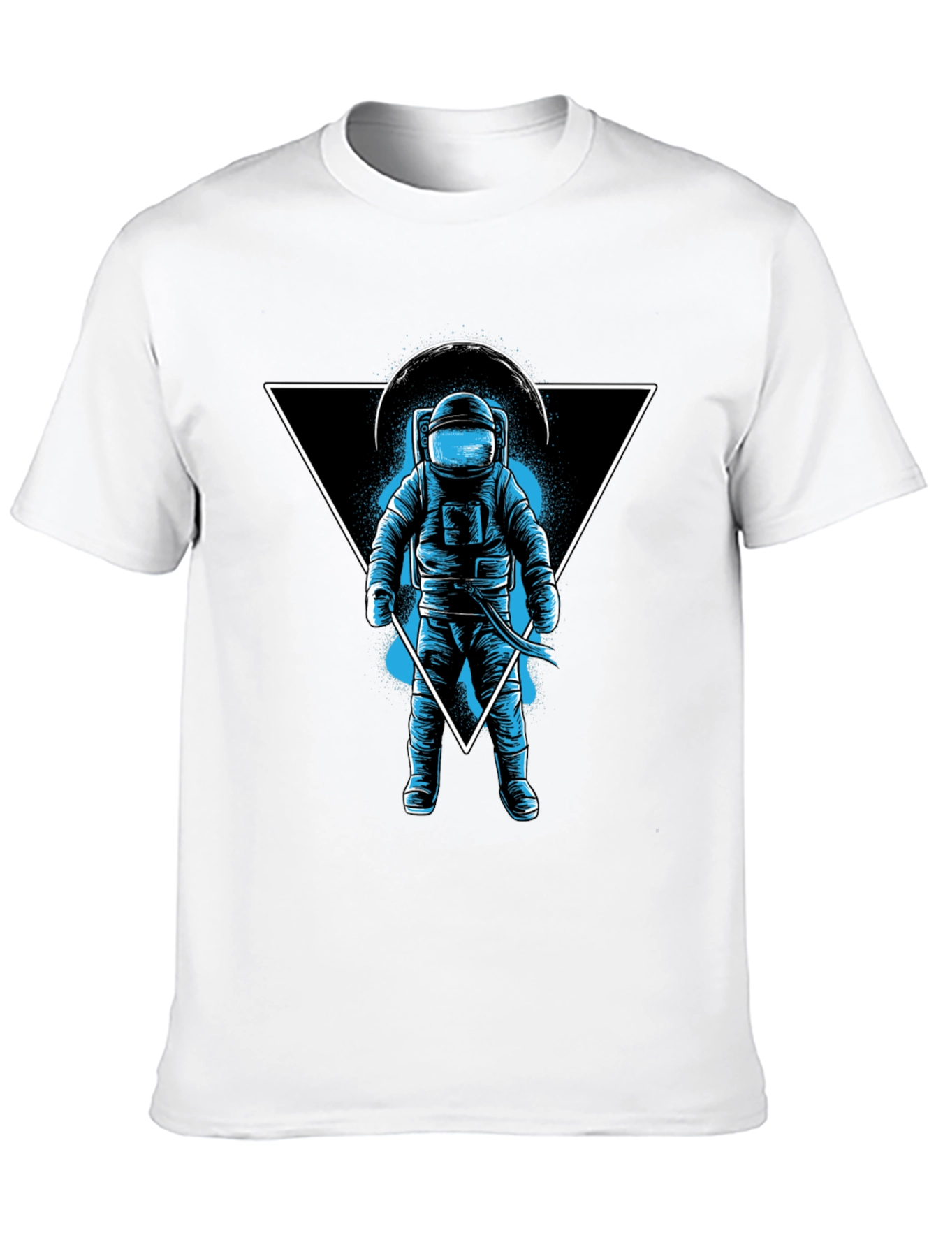 Astronaut Graphic T-Shirt - Unisex Black Tee