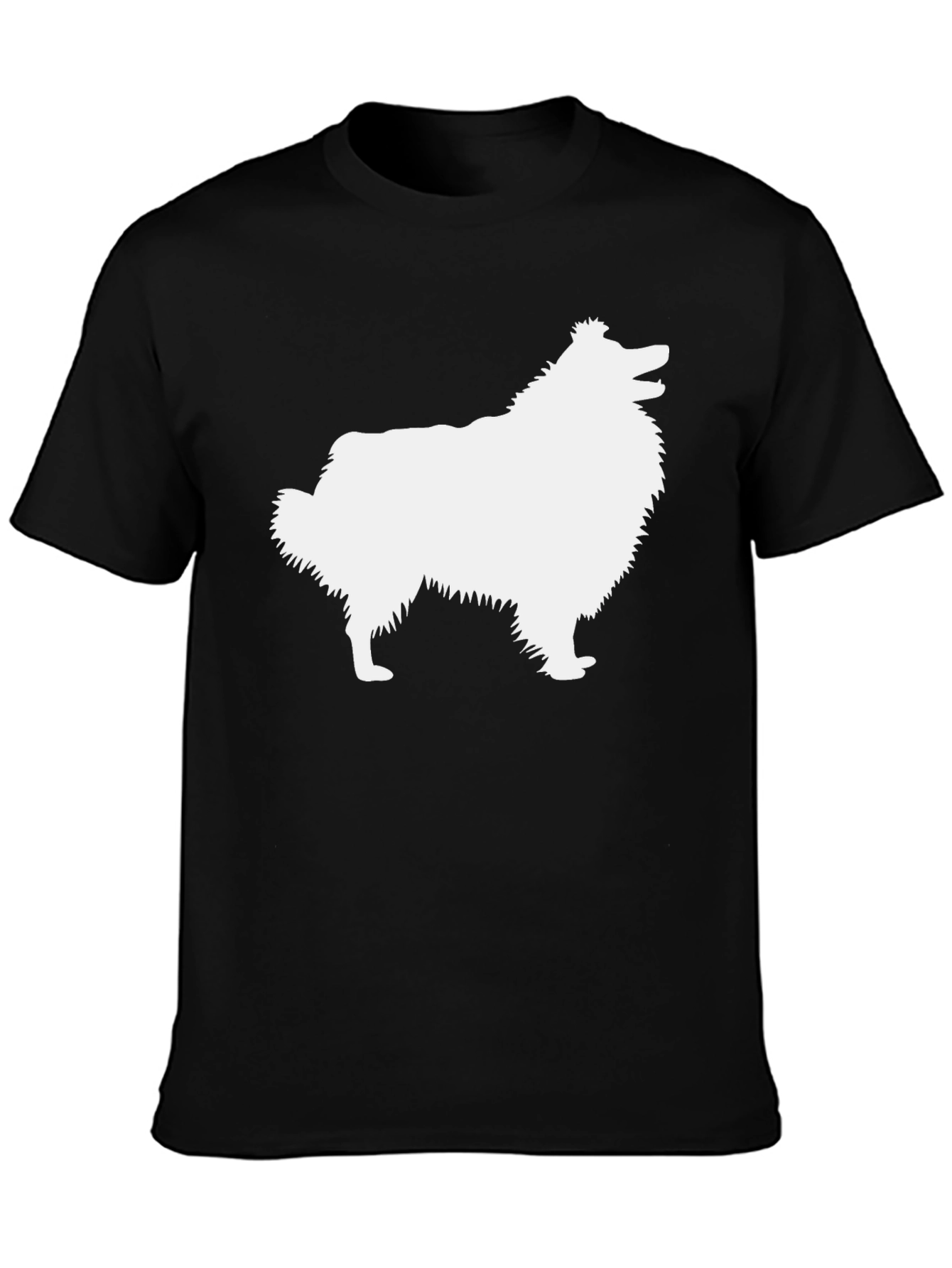 Sheltie Dog Silhouette T-Shirt - Unisex Tee