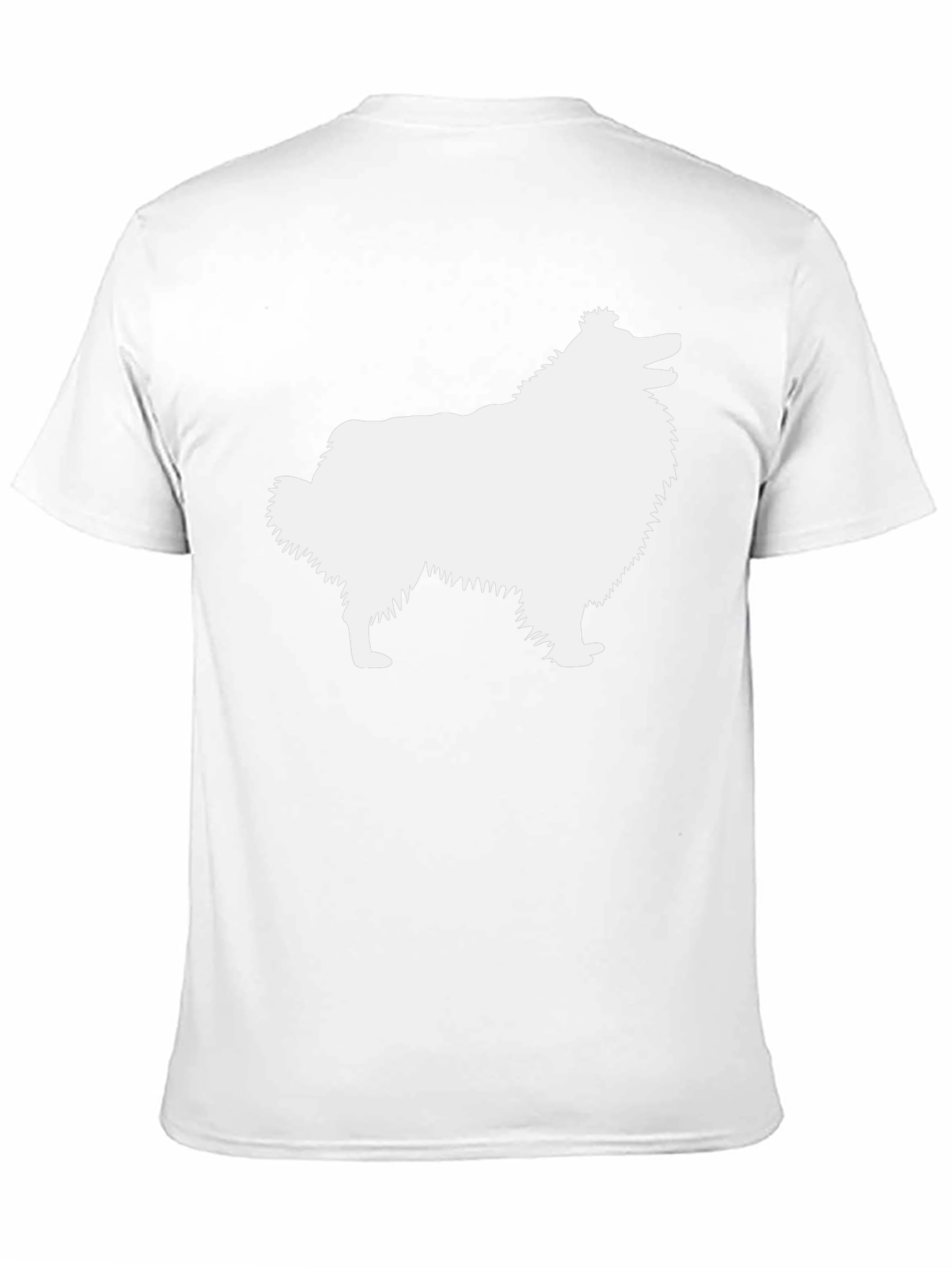 Sheltie Dog Silhouette T-Shirt - Unisex Tee