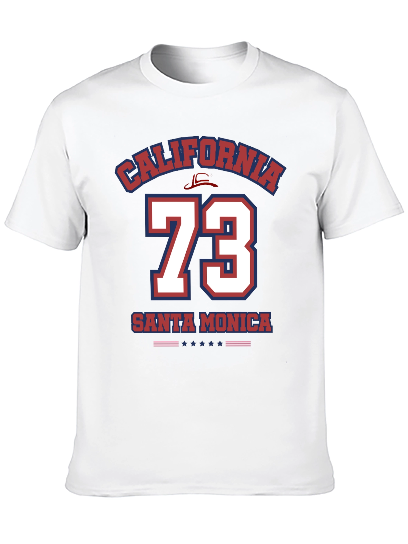 California Santa Monica 73 T-Shirt - Black