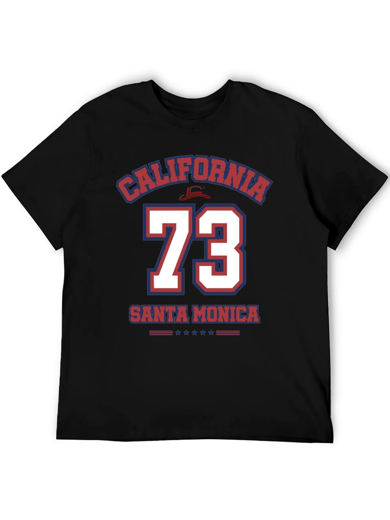 California Santa Monica 73 T-Shirt - Black