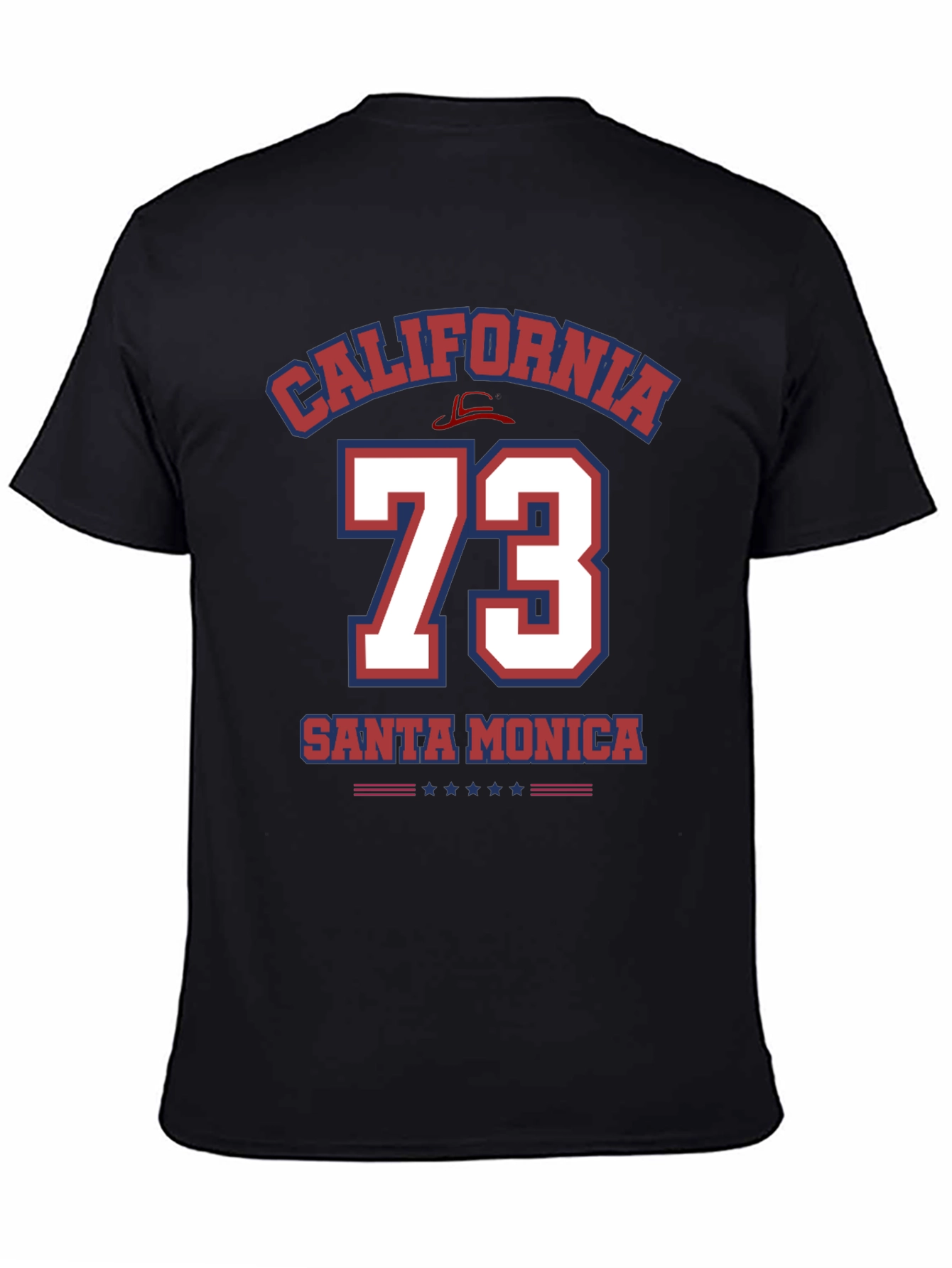 California Santa Monica 73 T-Shirt - Black