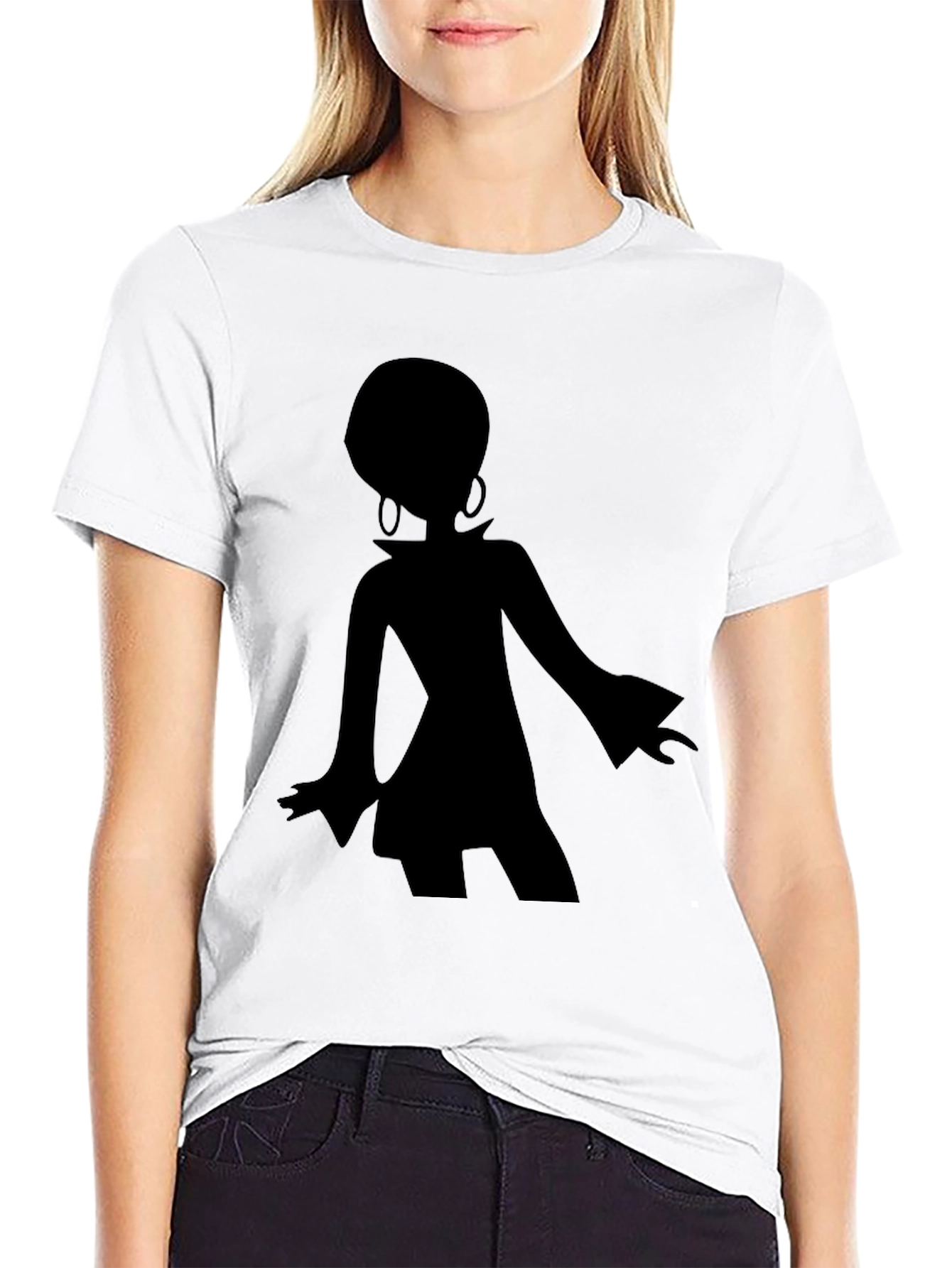 Retro Disco Dancer Silhouette Graphic Tee