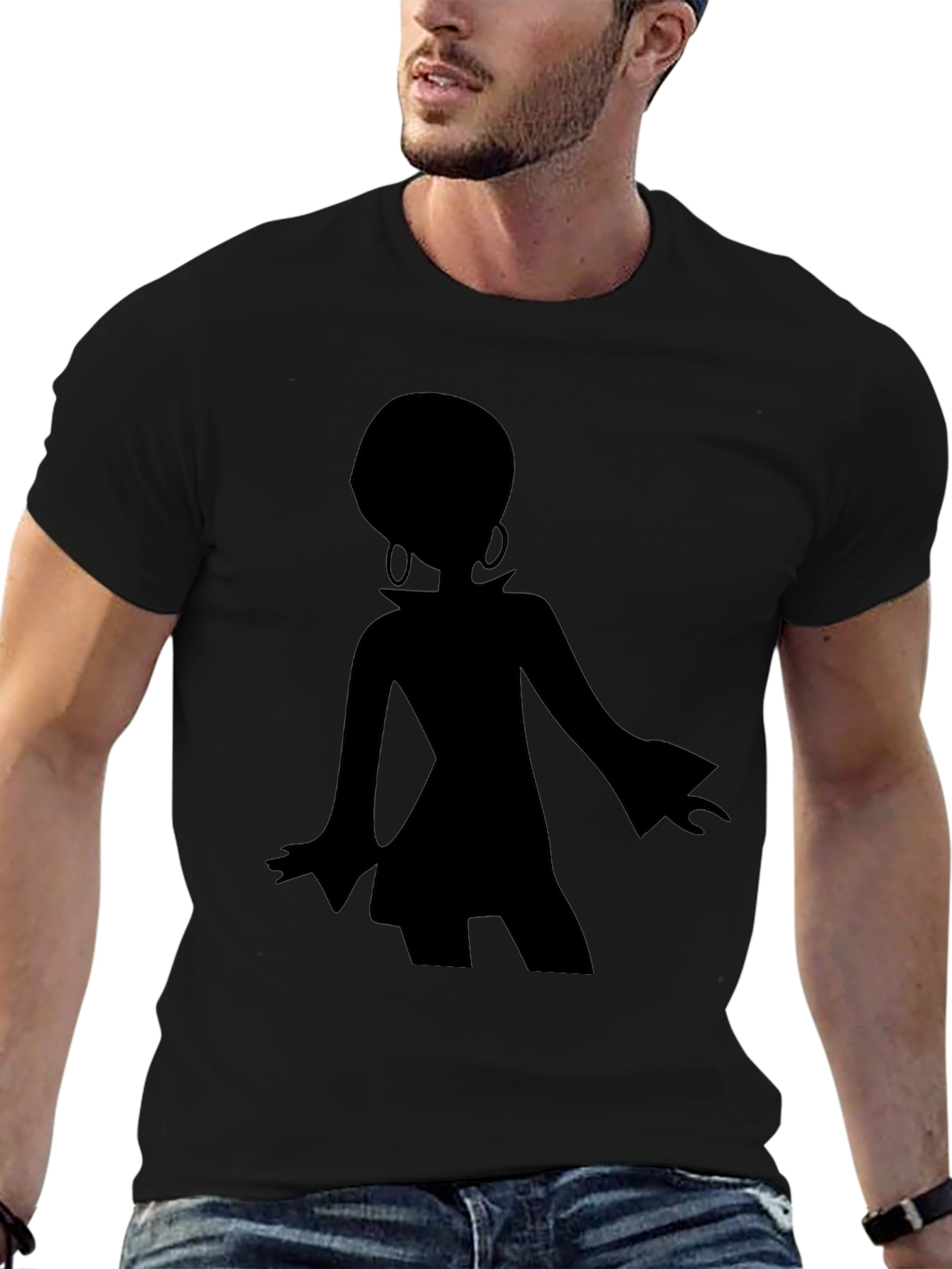 Retro Disco Dancer Silhouette Graphic Tee