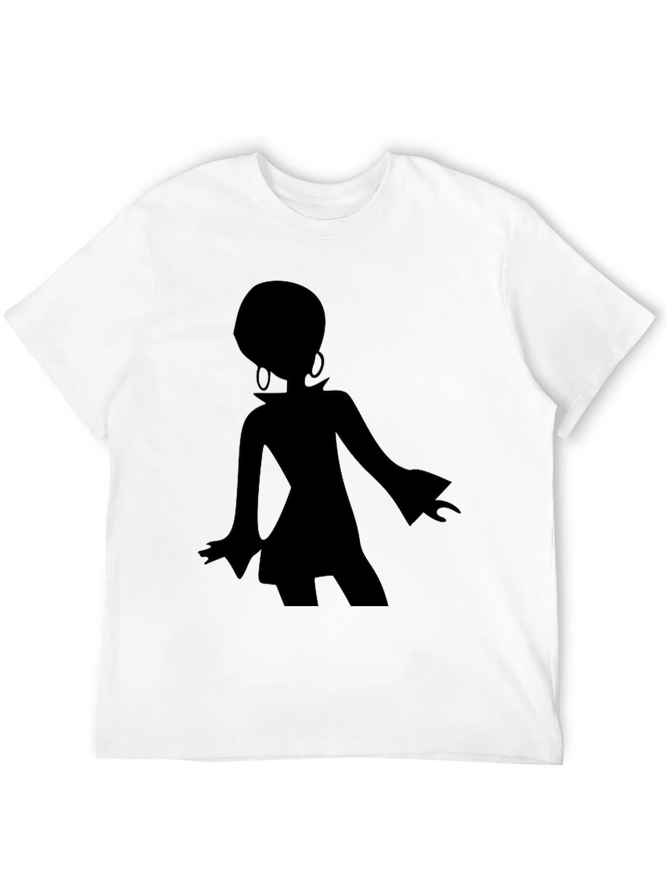 Retro Disco Dancer Silhouette Graphic Tee
