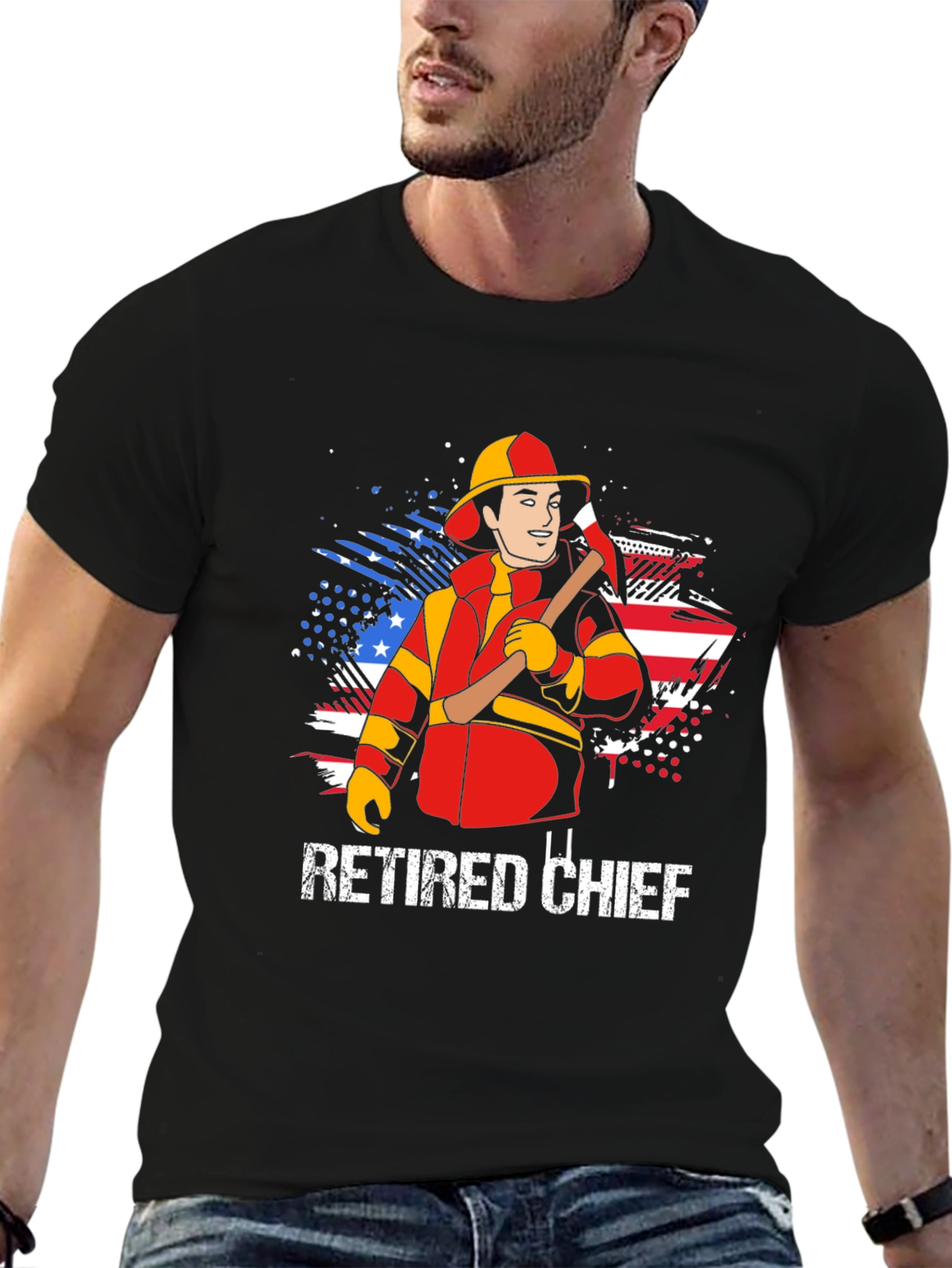 Retired Fire Chief T-Shirt