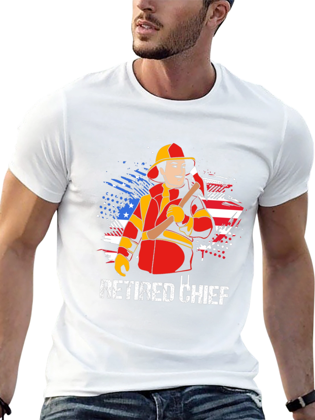 Retired Fire Chief T-Shirt