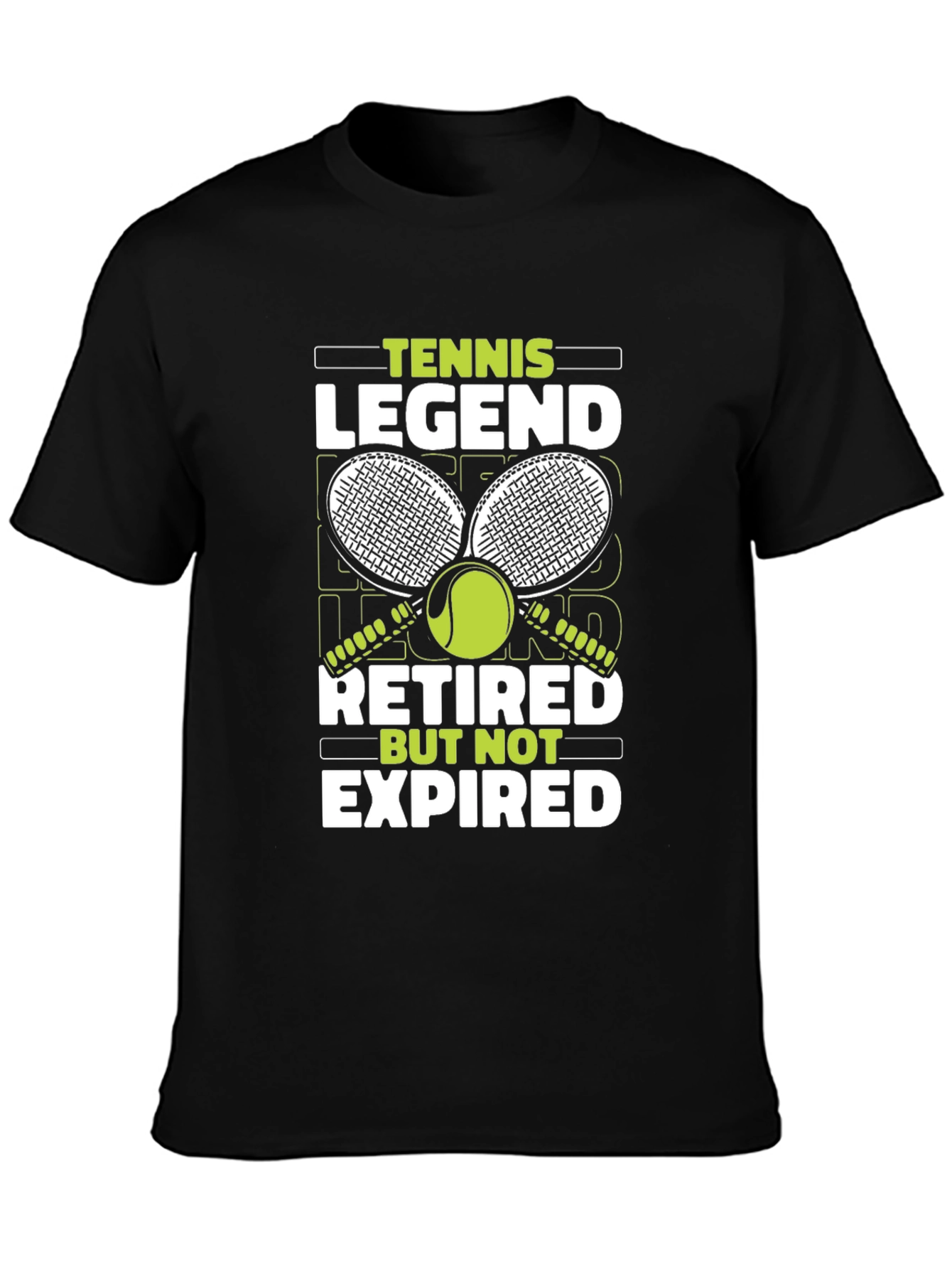 Tennis Legend Retired But Not Expired T-Shirt