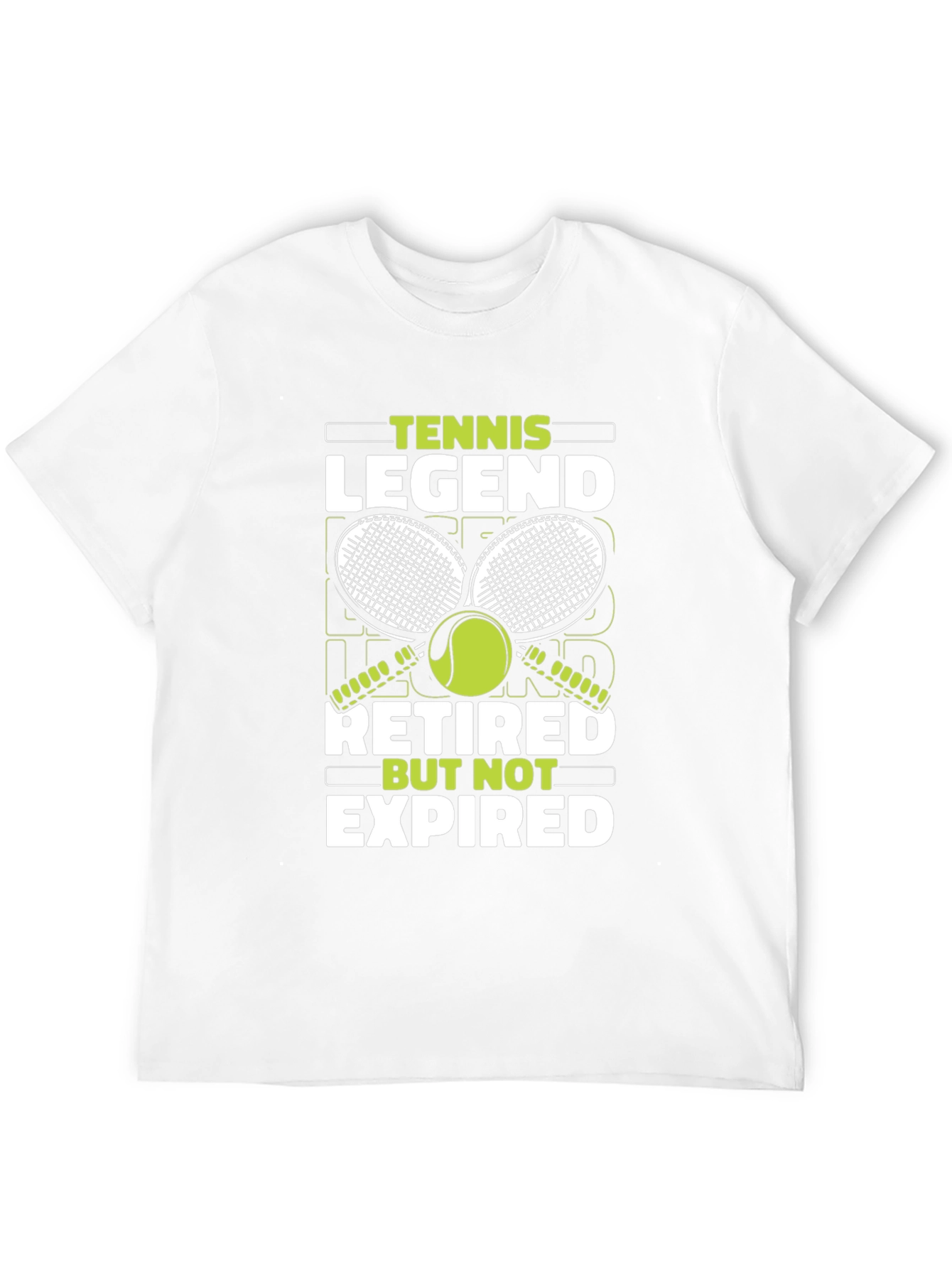 Tennis Legend Retired But Not Expired T-Shirt