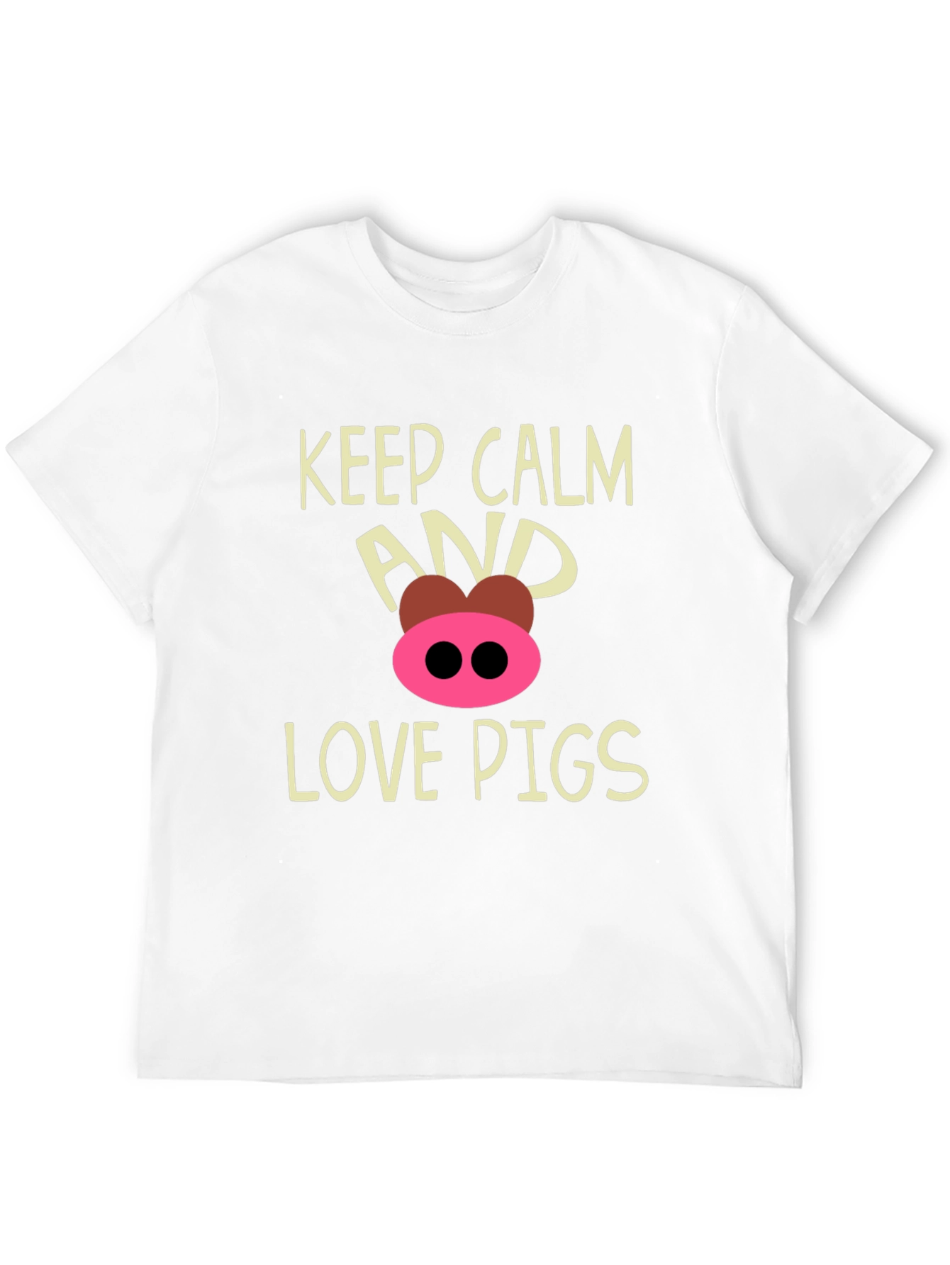 Keep Calm and Love Pigs T-Shirt