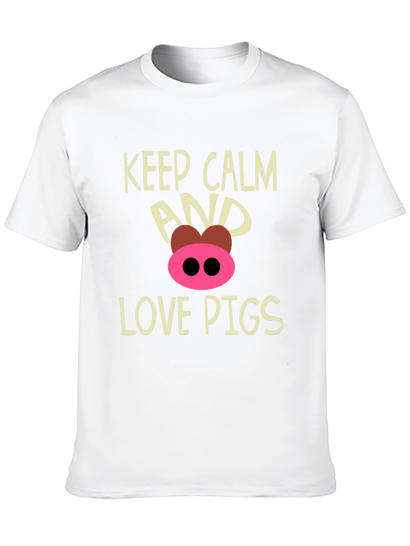 Keep Calm and Love Pigs T-Shirt