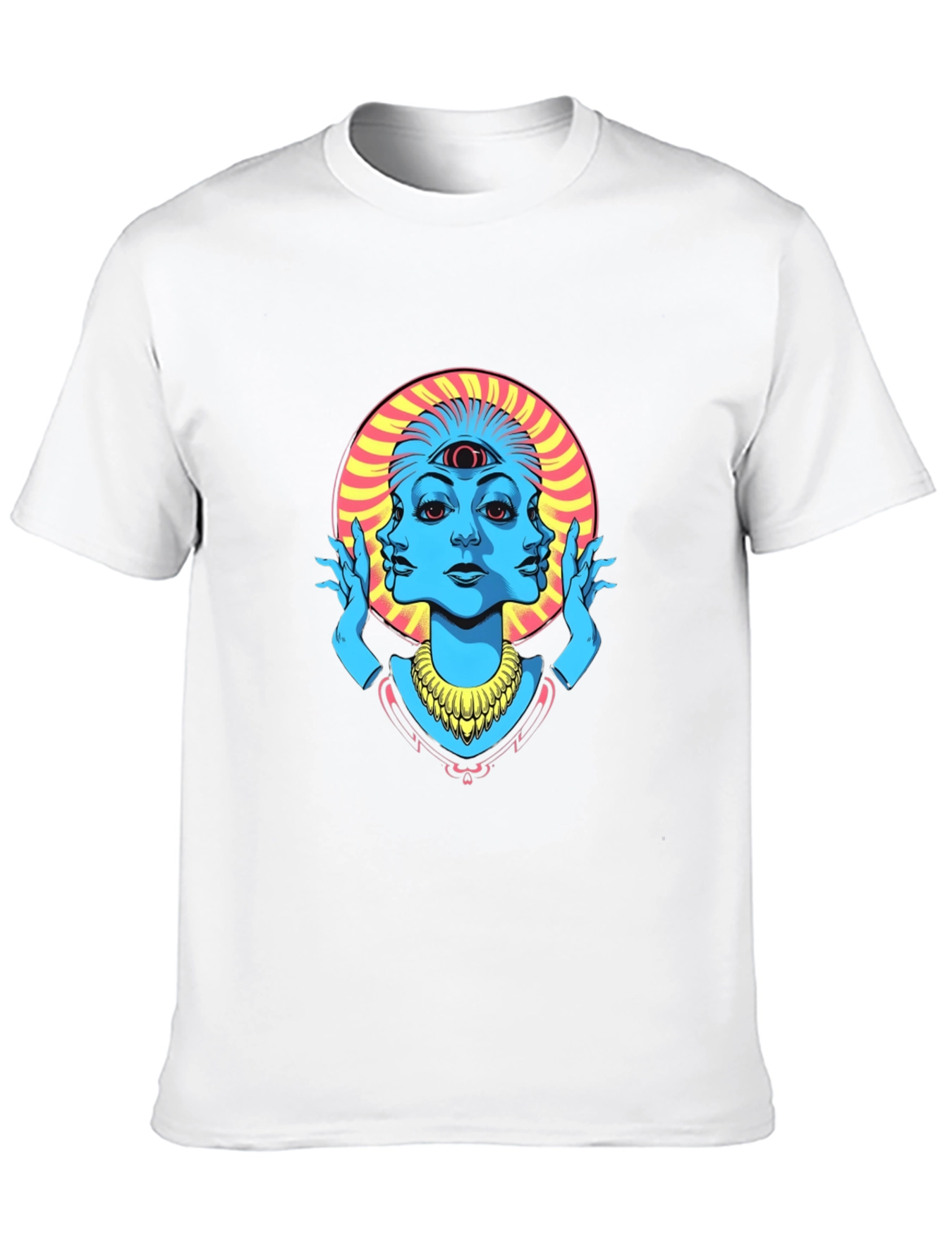 Third Eye Graphic Tee - Black Cotton Shirt