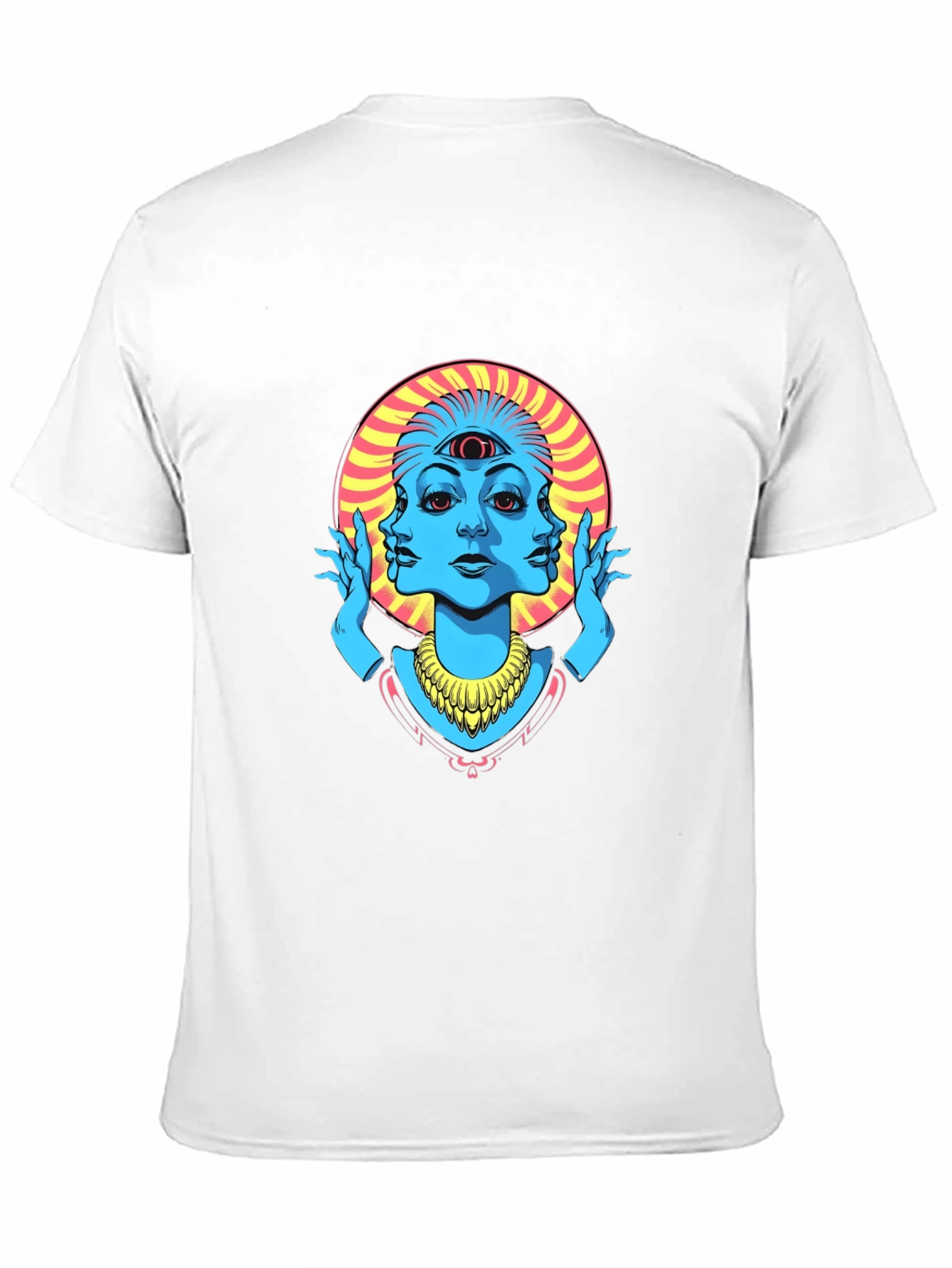 Third Eye Graphic Tee - Black Cotton Shirt