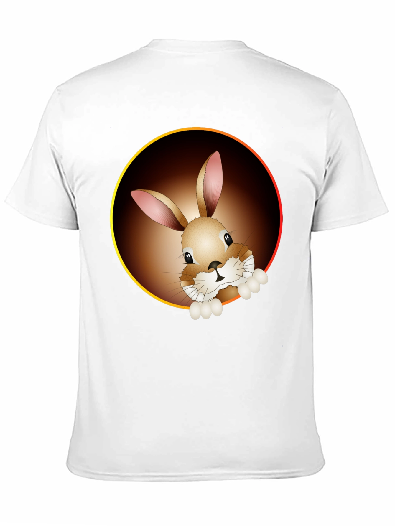 Bunny Graphic Tee - Cute Animal Print Shirt