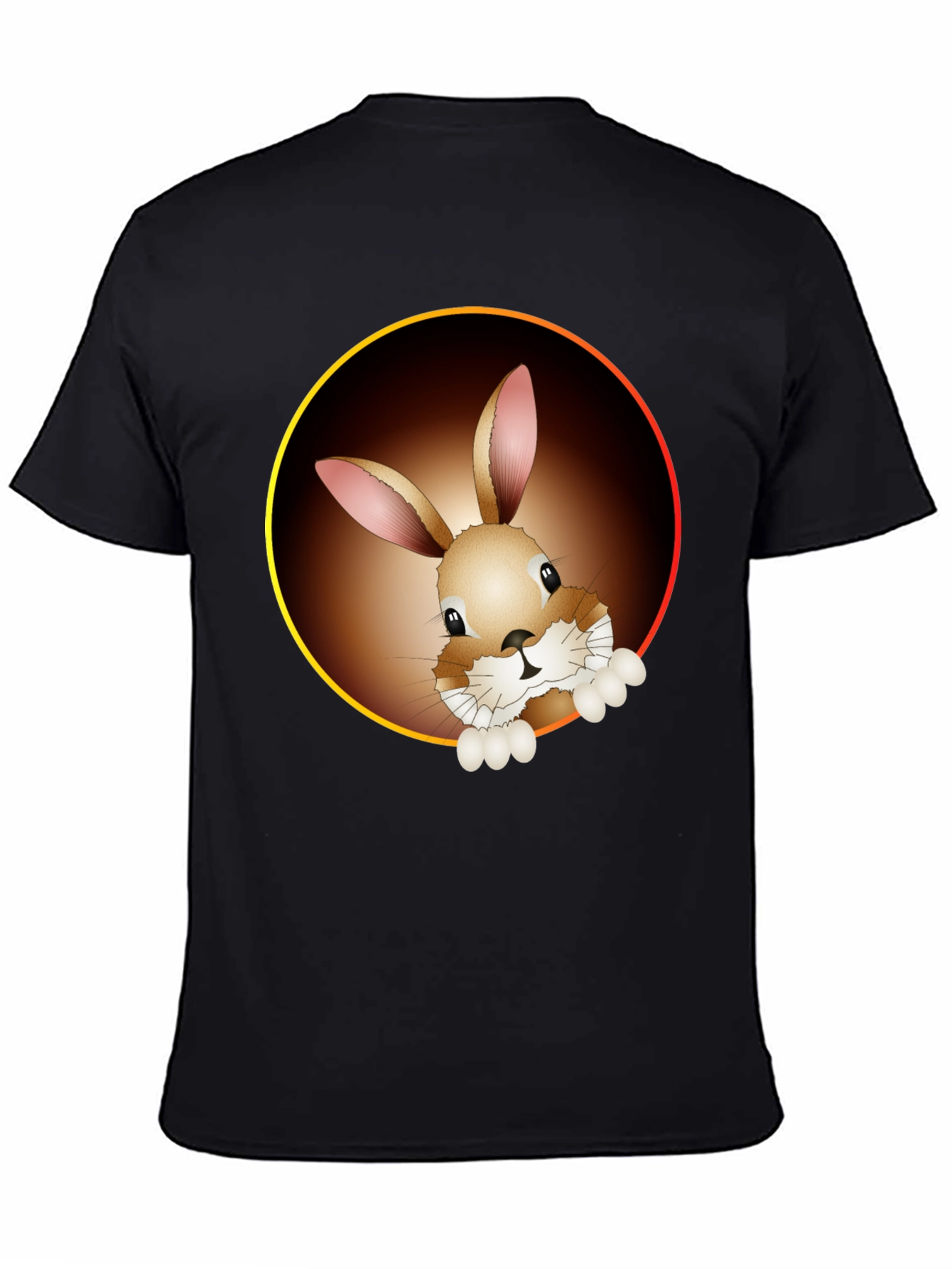 Bunny Graphic Tee - Cute Animal Print Shirt