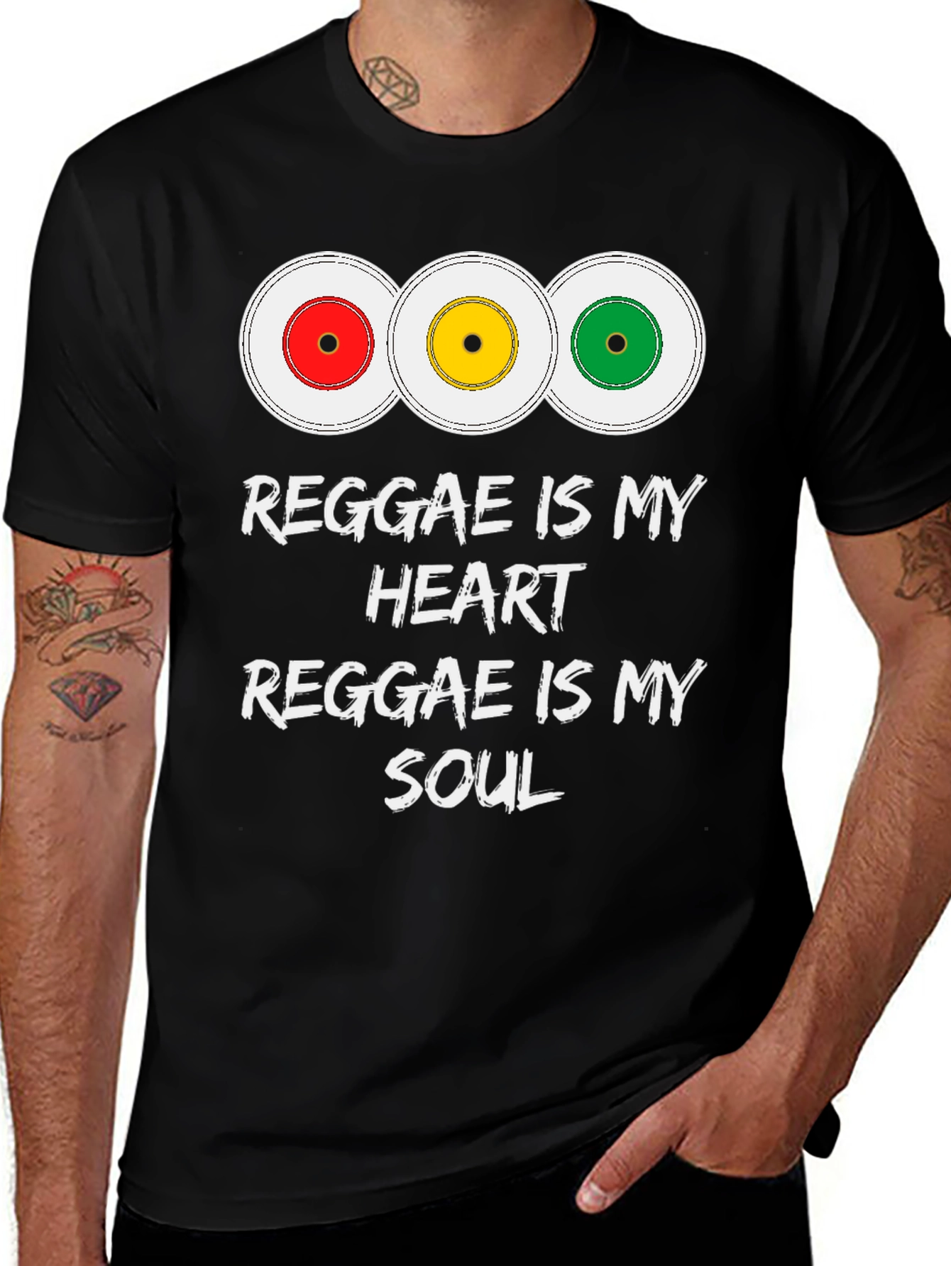 Reggae Music Lover T-Shirt: Heart & Soul