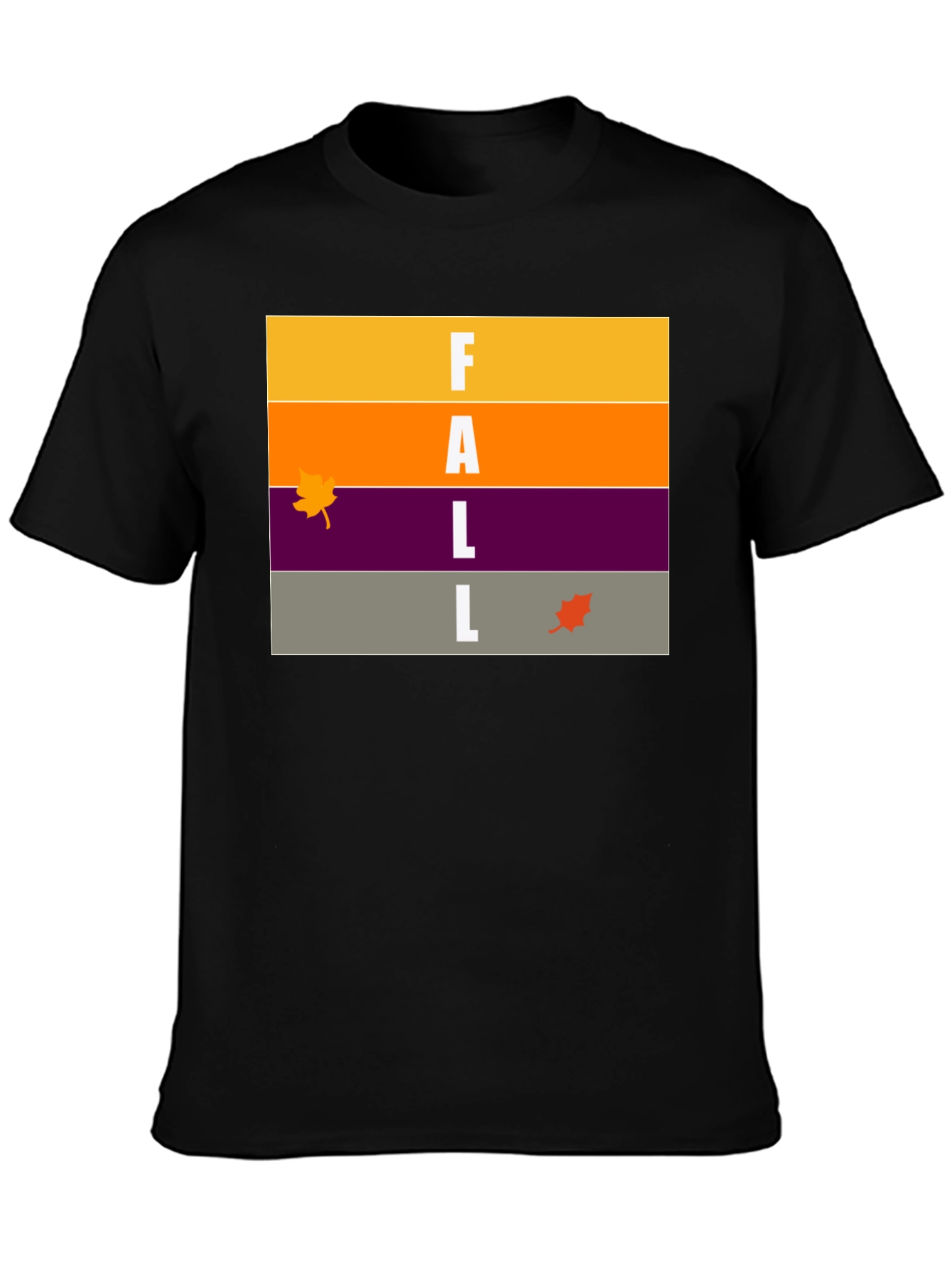 Stylish Fall T-Shirt - Seasonal Graphic Tee