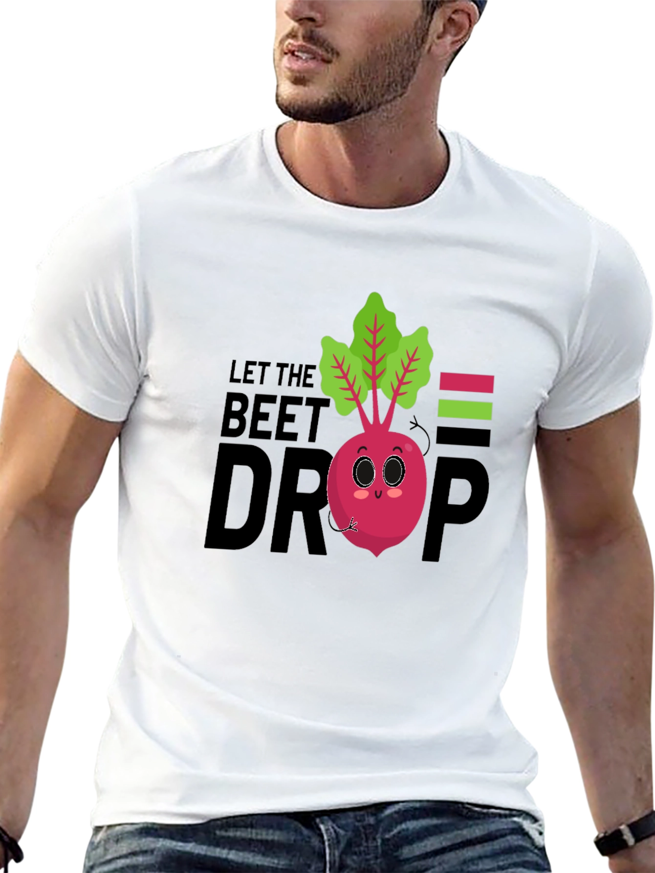 Let The Beet Drop Funny Graphic T-Shirt