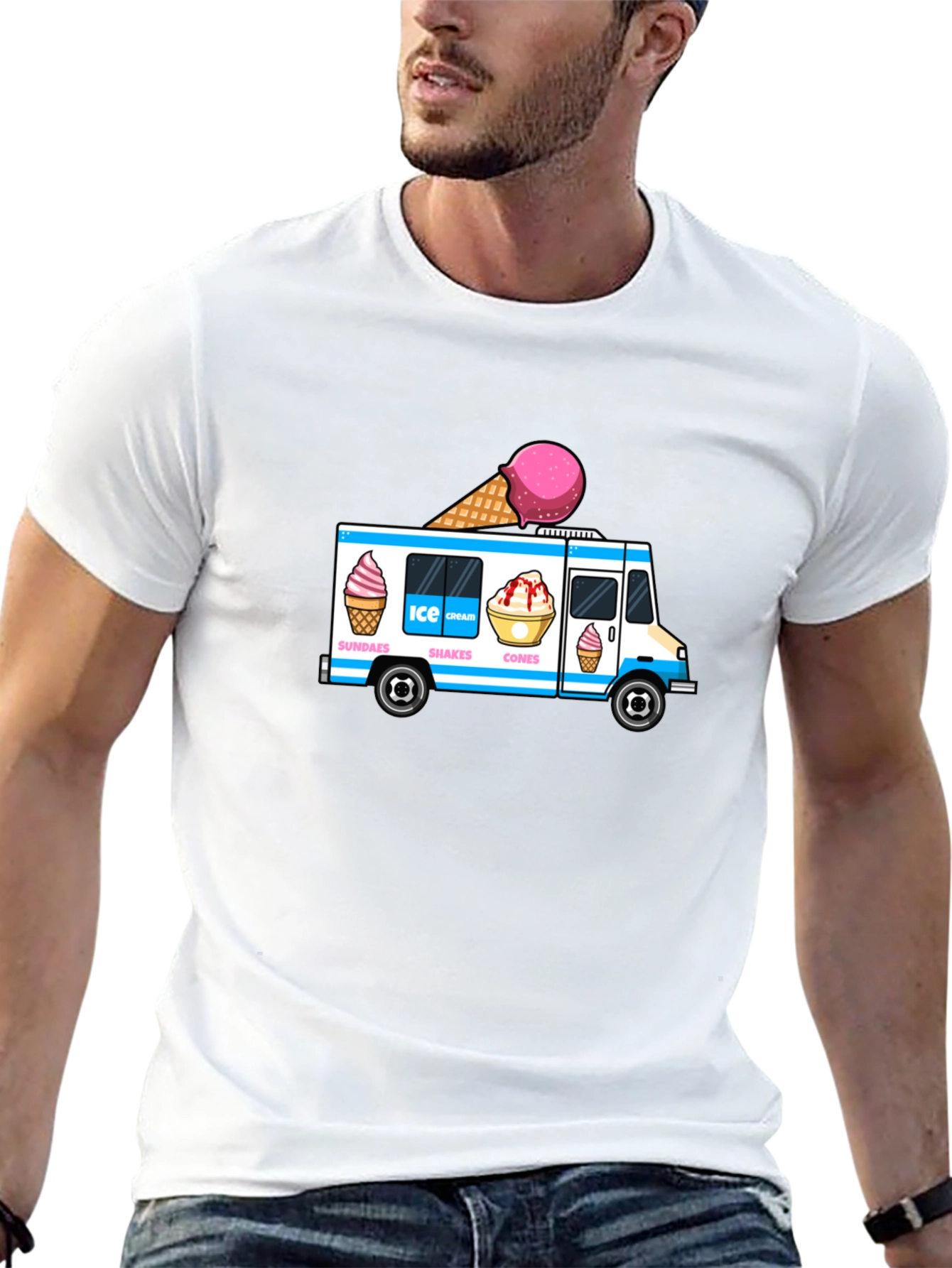 Ice Cream Truck Graphic Tee