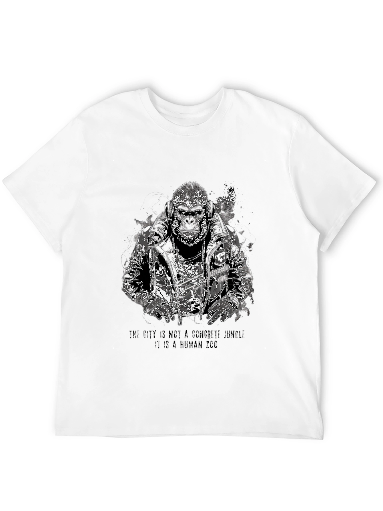 Urban Gorilla Graphic T-Shirt - Streetwear Style