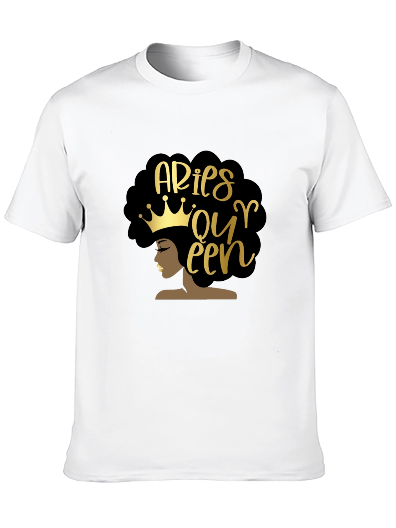 Aries Queen Black Graphic Tee