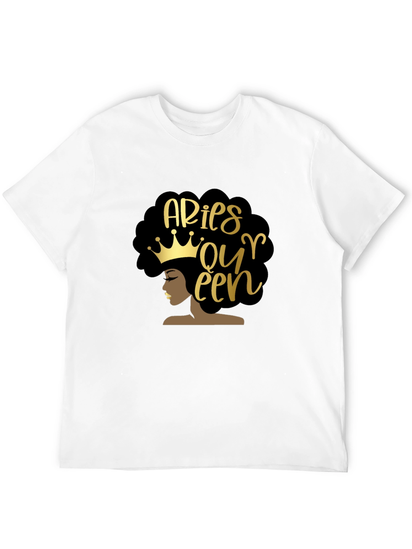 Aries Queen Black Graphic Tee