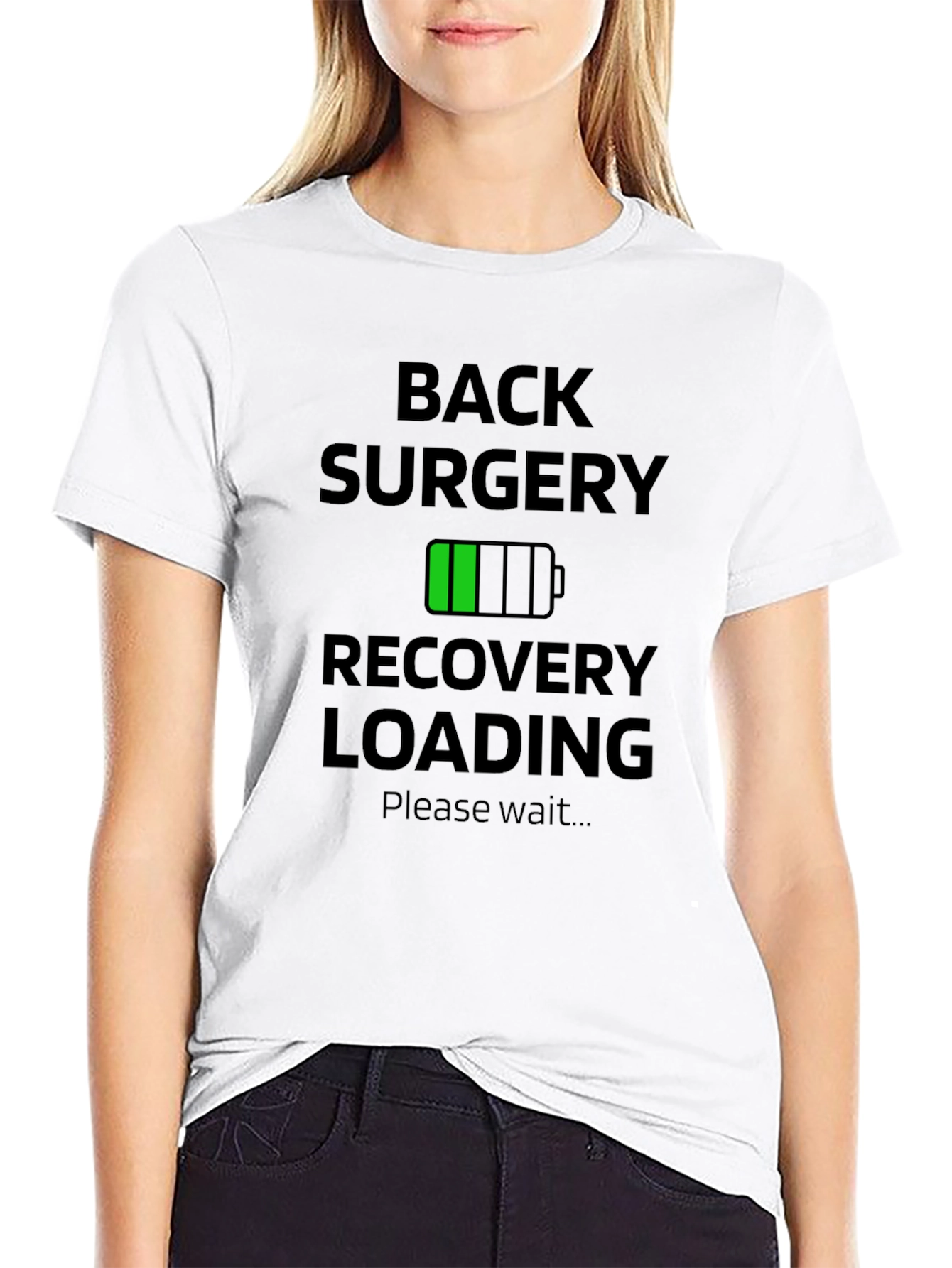Back Surgery Recovery Loading T-Shirt