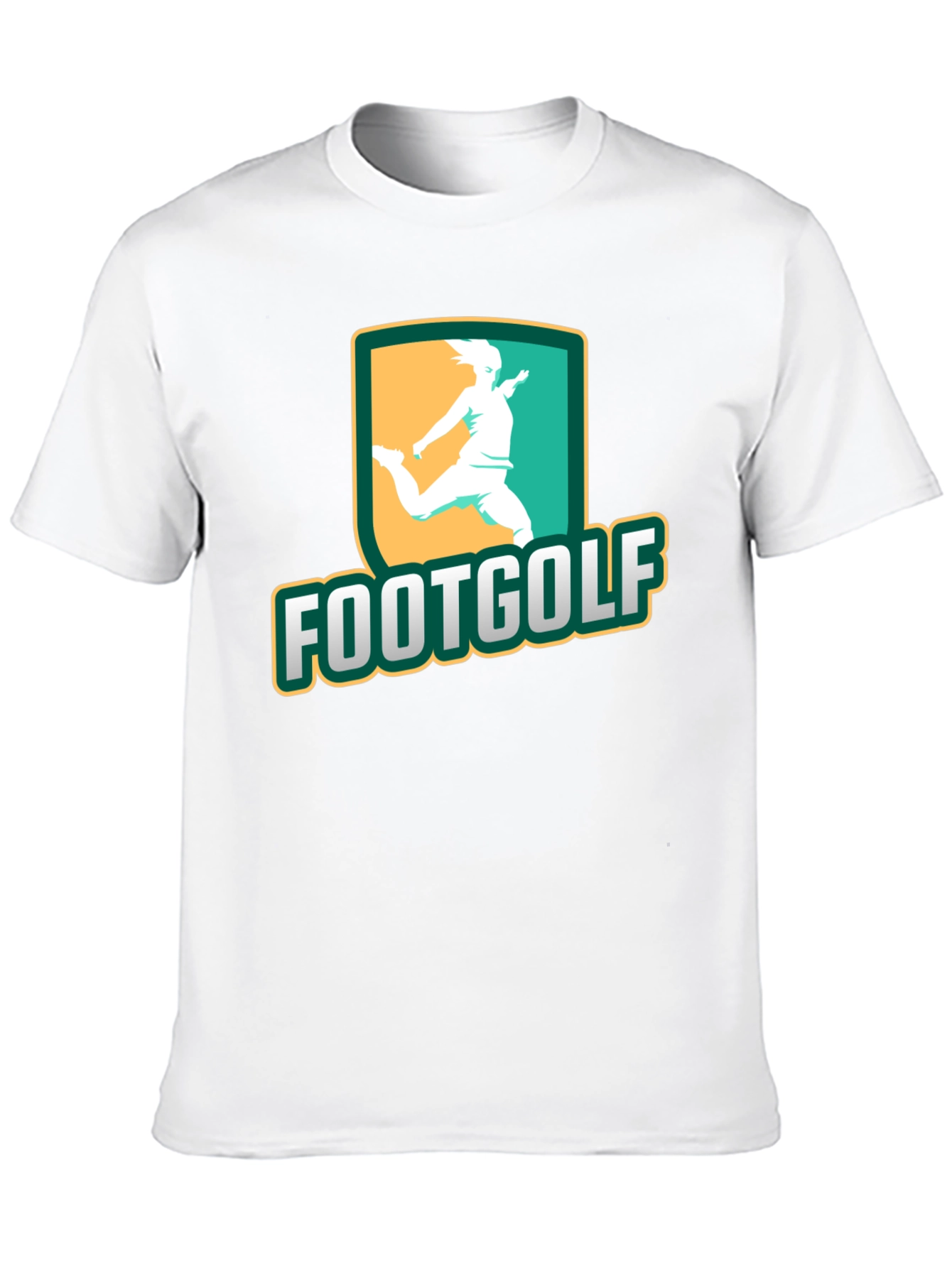 Footgolf Graphic Tee - Black Cotton Shirt