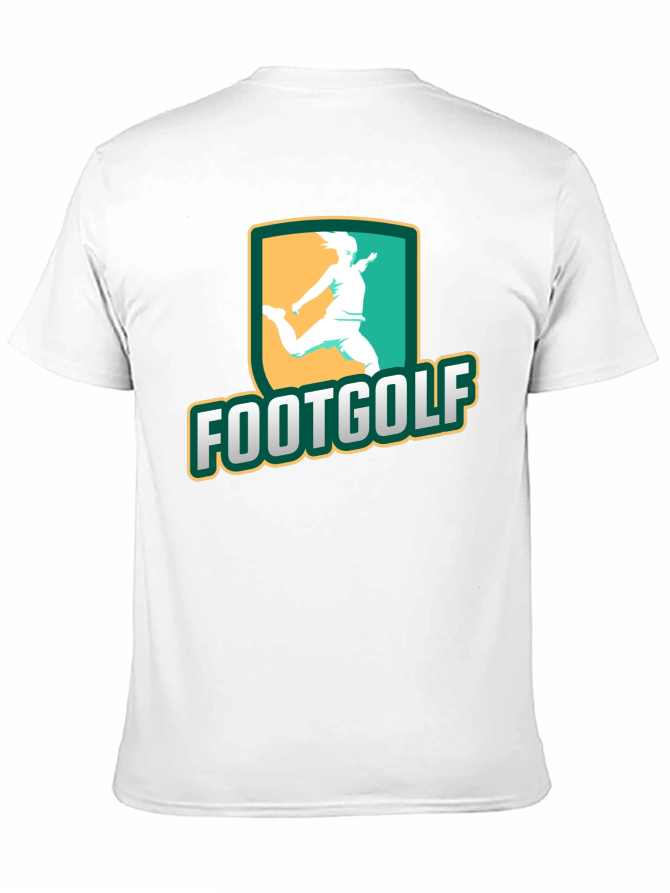 Footgolf Graphic Tee - Black Cotton Shirt