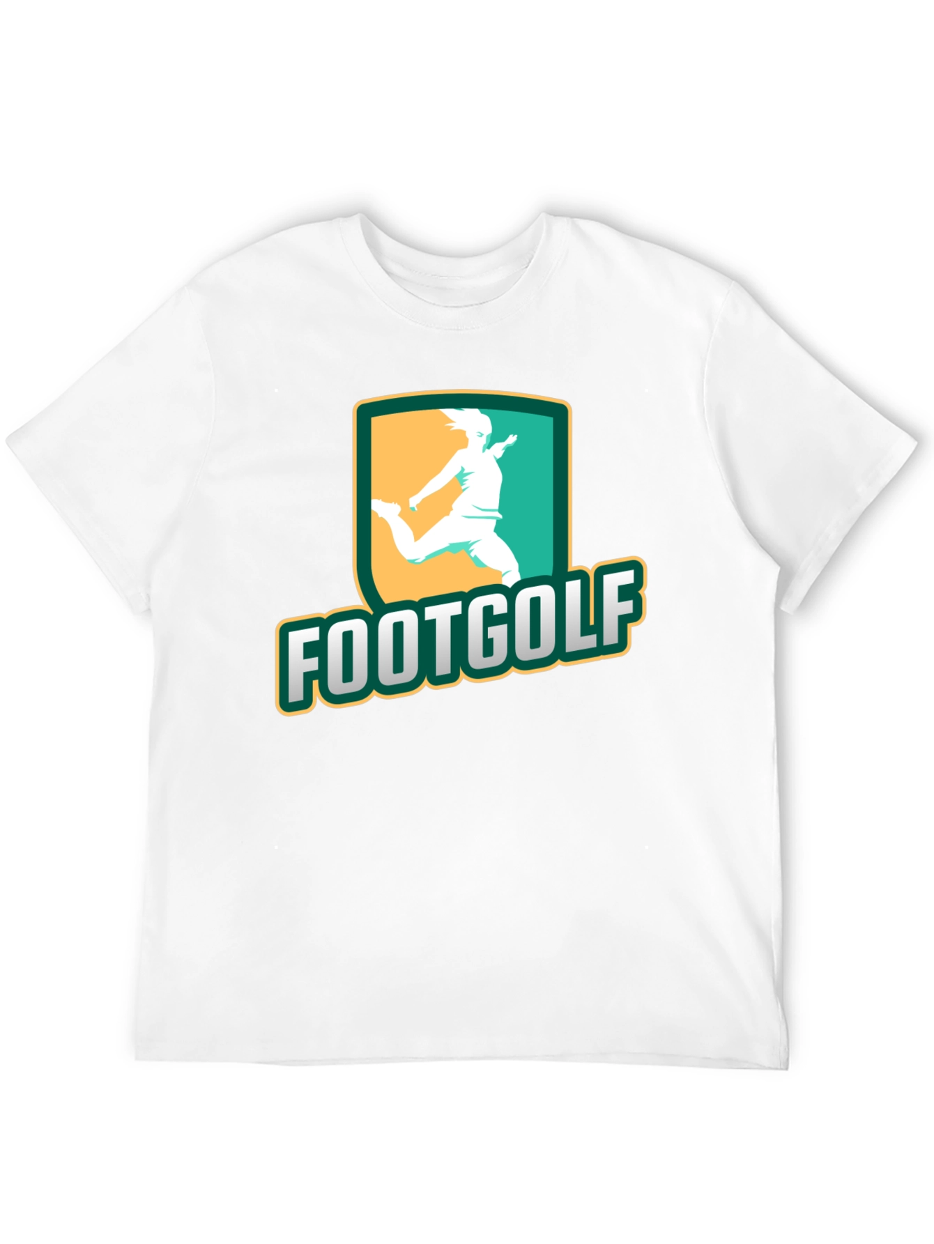 Footgolf Graphic Tee - Black Cotton Shirt