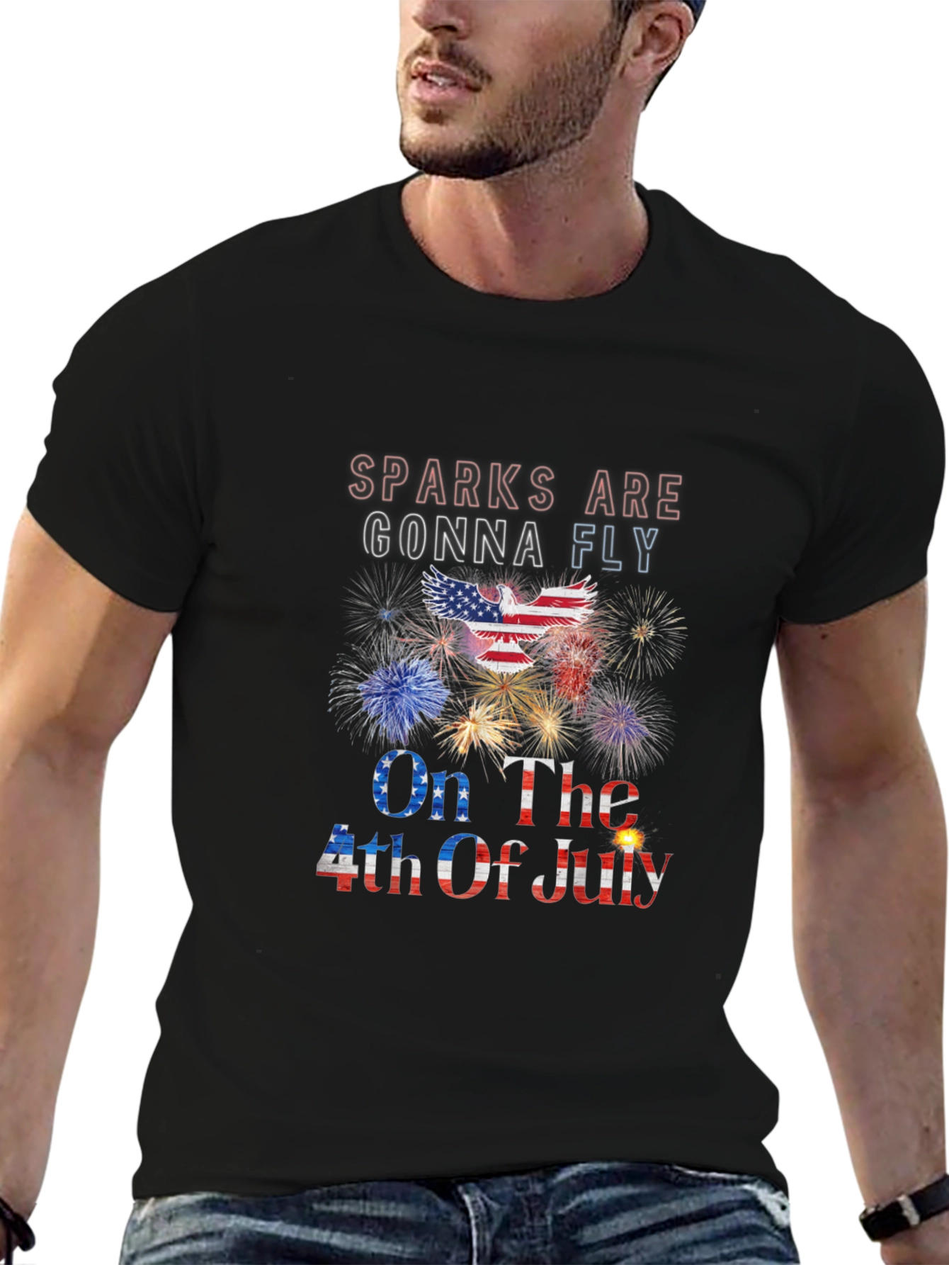 Sparks Gonna Fly 4th of July T-Shirt