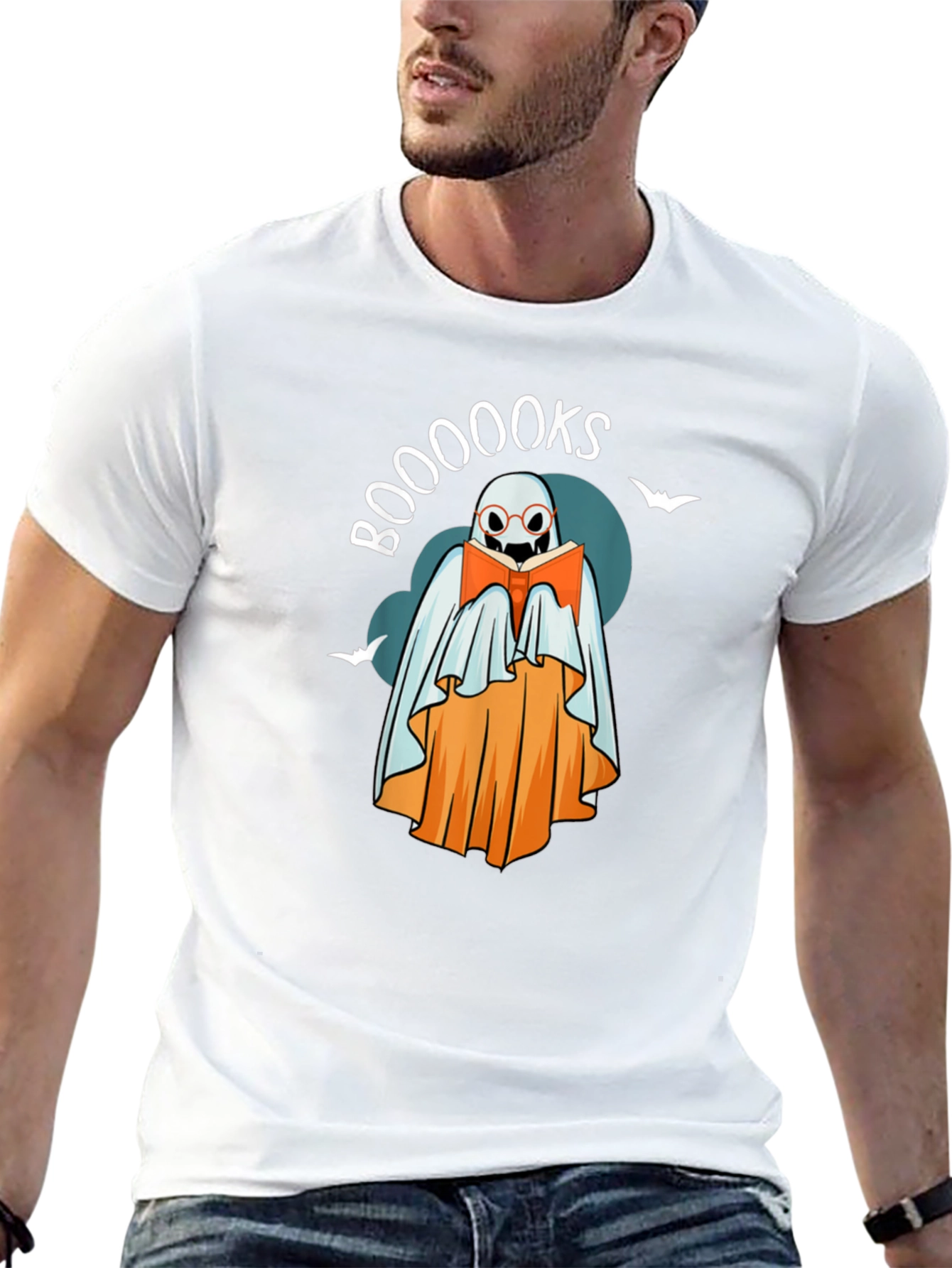 Boo-o-o-oks Ghost T-Shirt - Spooky Reader Tee