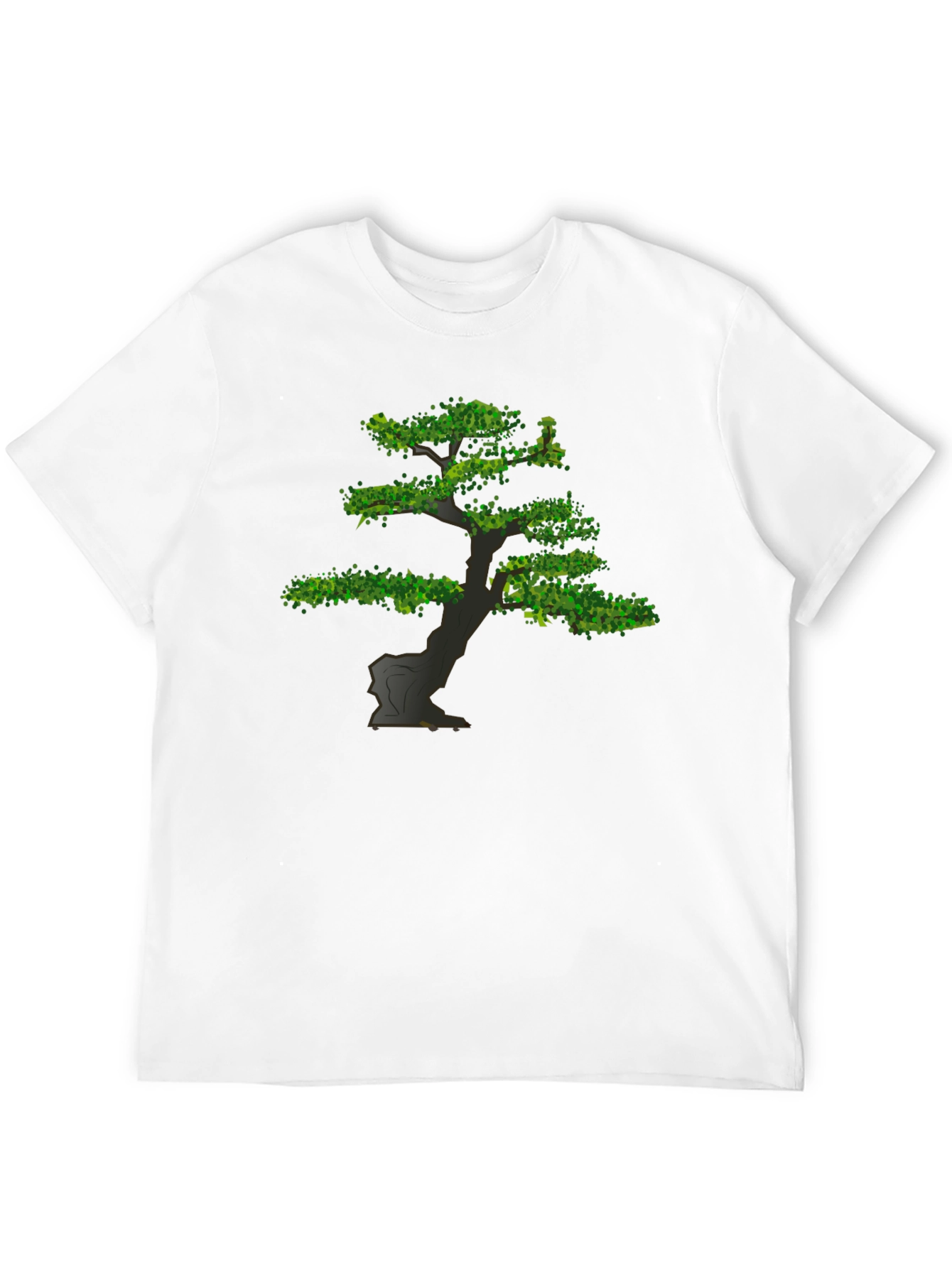 Bonsai Tree Graphic Tee - Nature Inspired Design