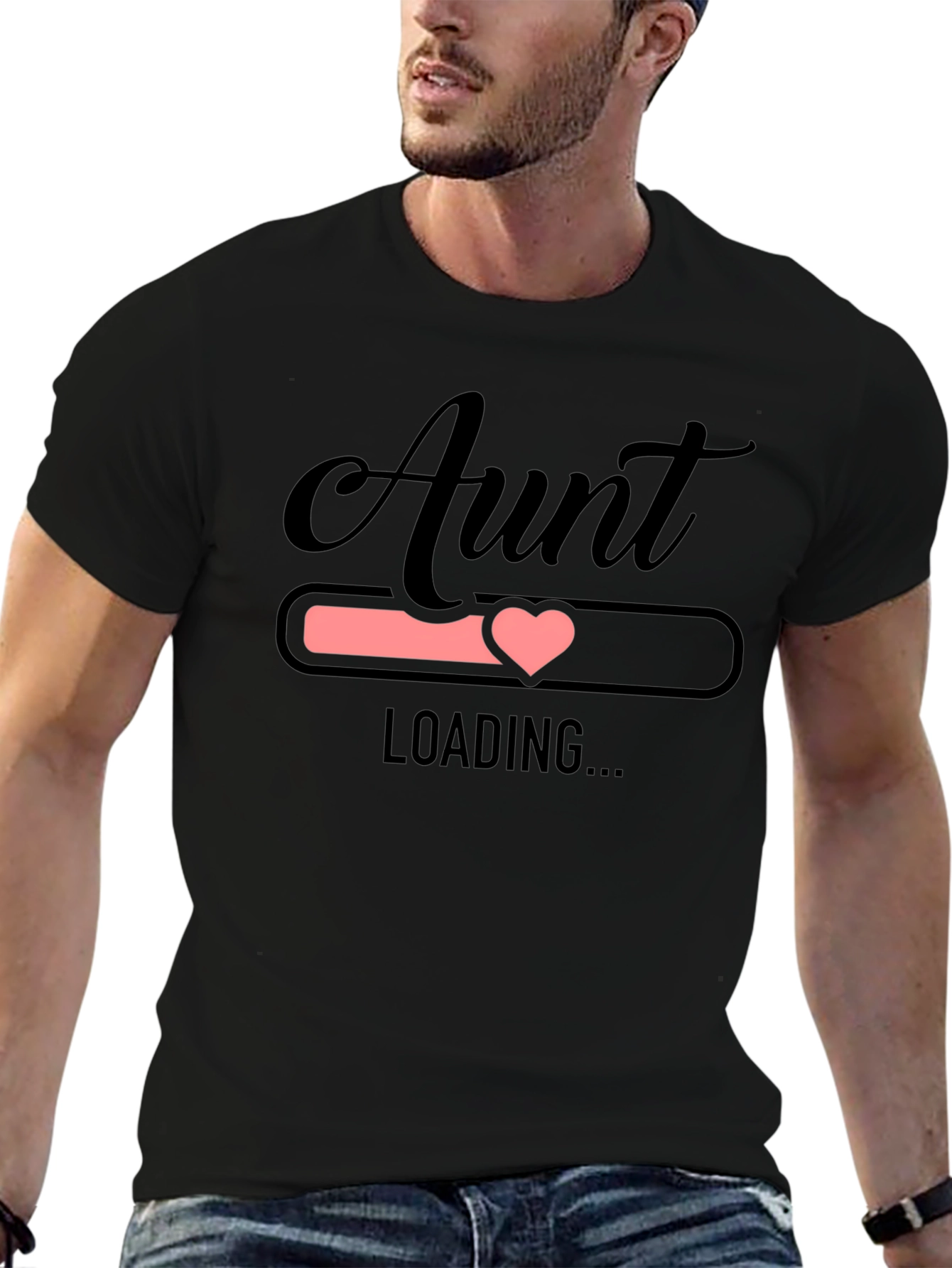 Aunt Loading T-Shirt - Pregnancy Reveal Tee