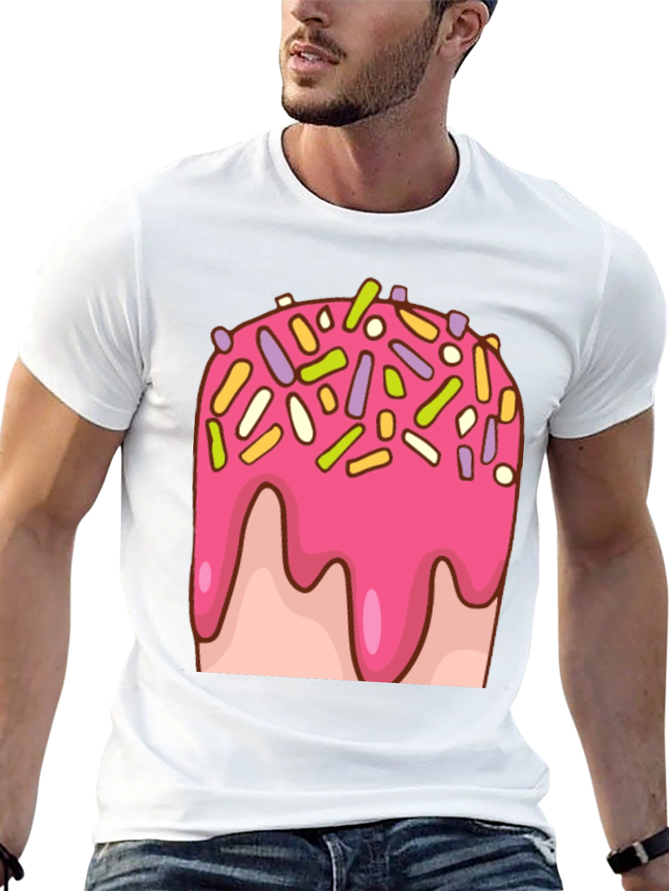 Sweet Treat T-Shirt - Donut Glaze Graphic Tee