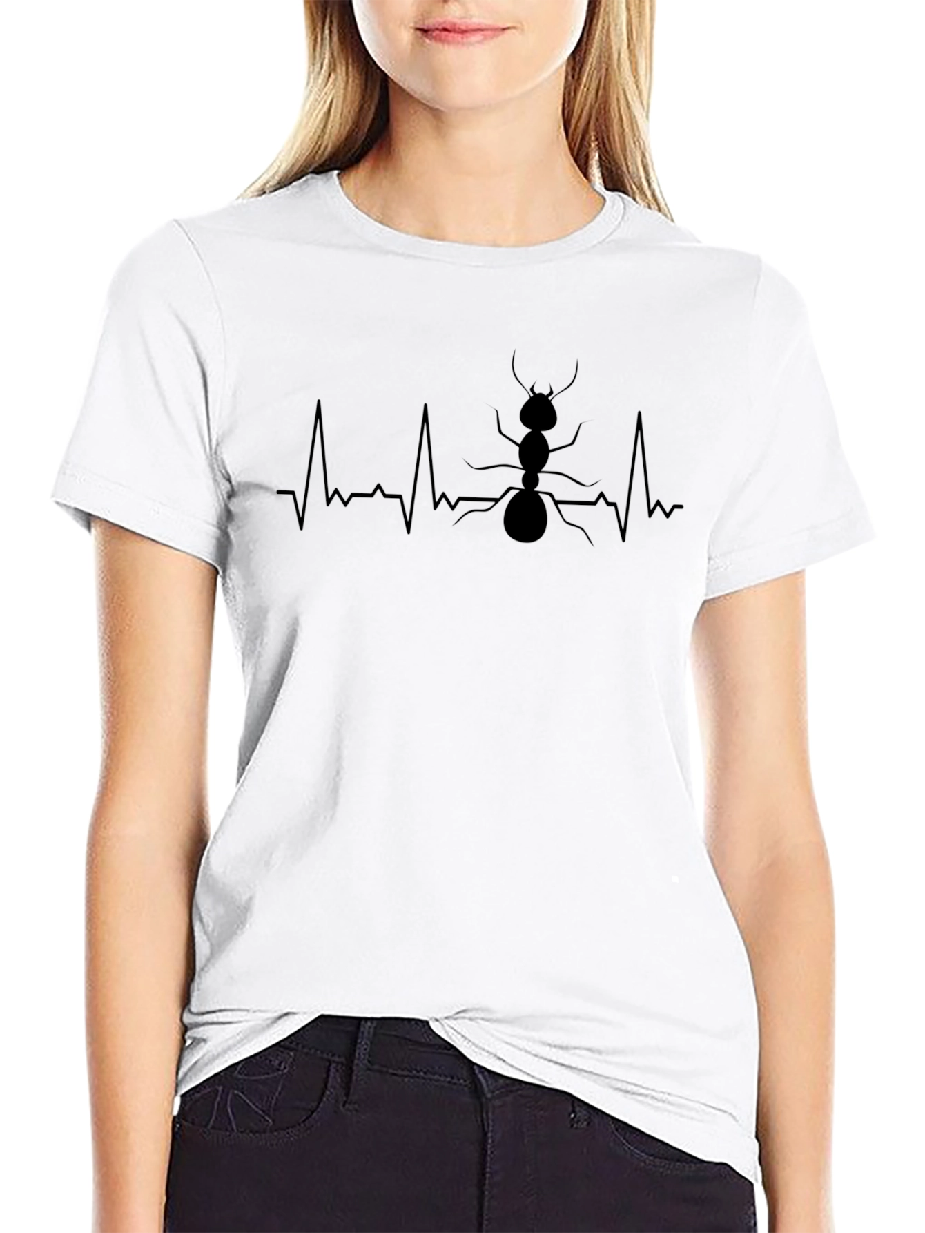 Ant Heartbeat T-Shirt - Cool Insect Lover Tee