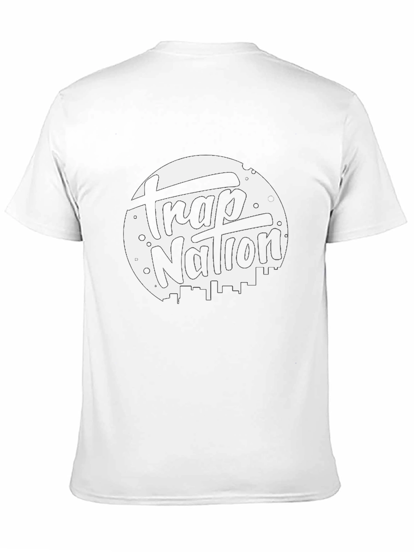 Trap Nation Black Graphic T-Shirt