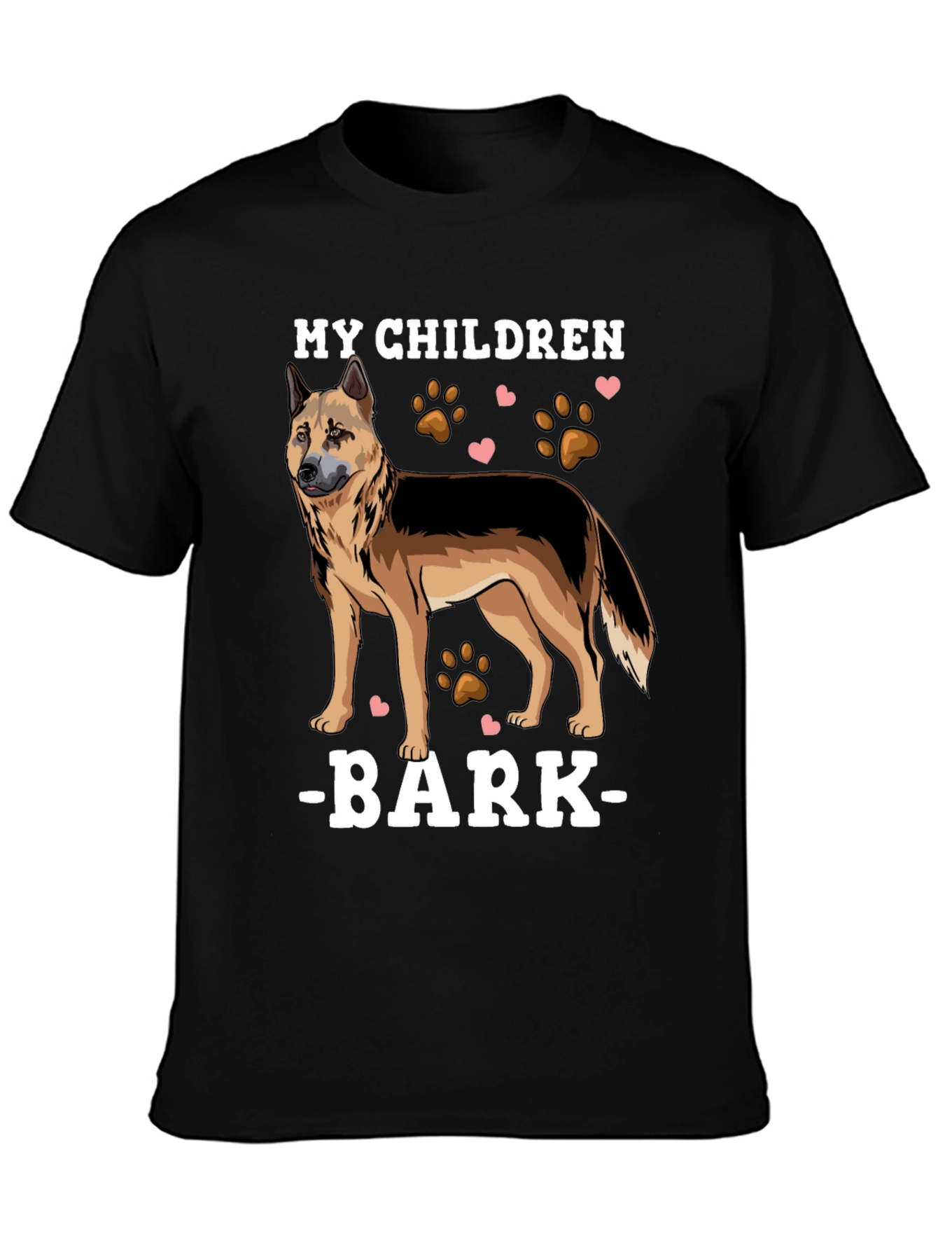 My Children Bark - Dog Graphic Tee