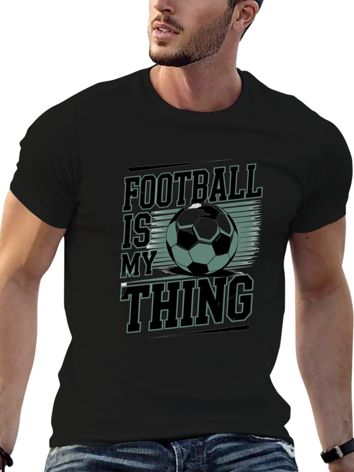 Football Is My Thing Graphic Tee