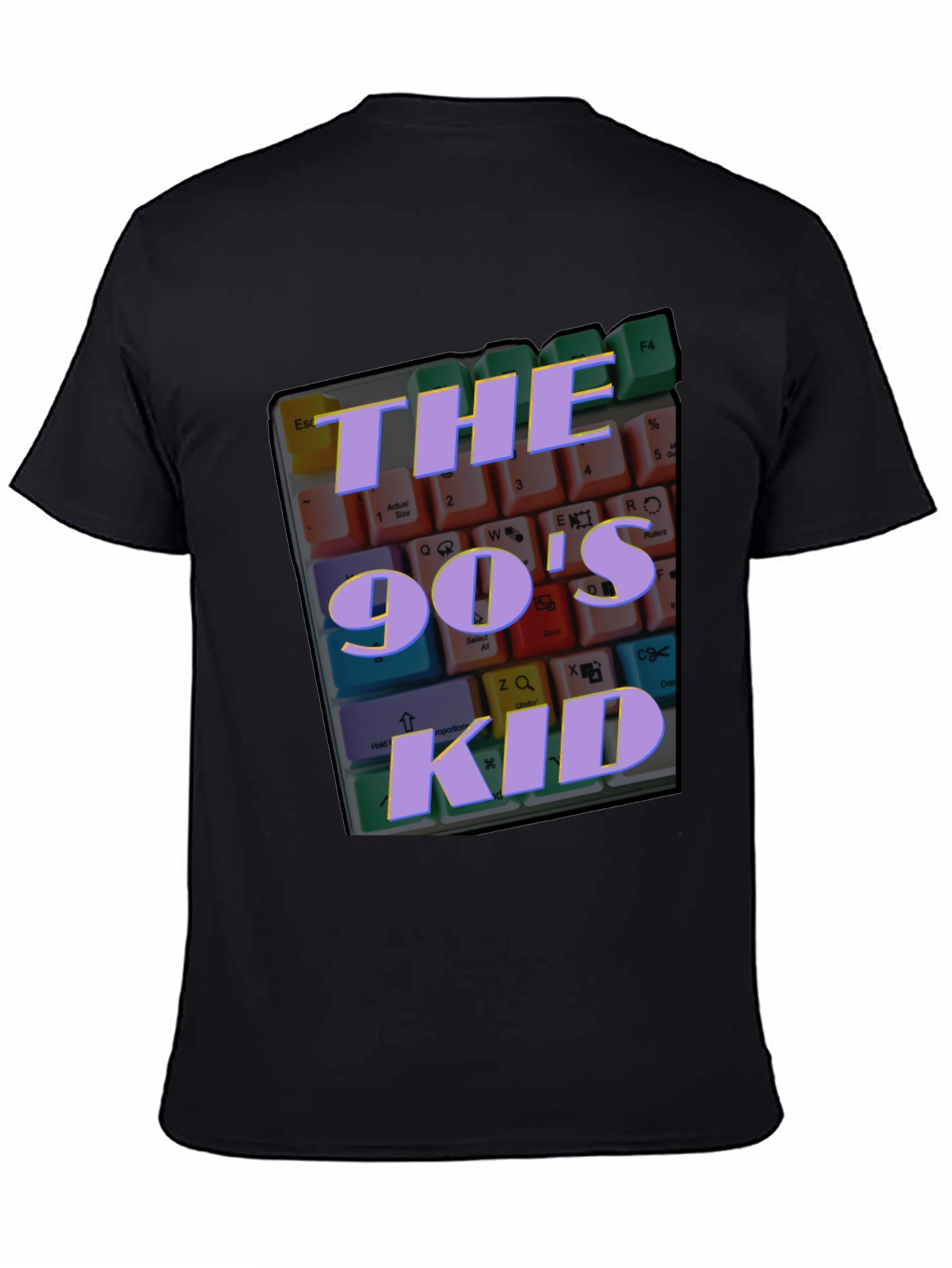 90s Kid Keyboard T-Shirt - Retro Nostalgia