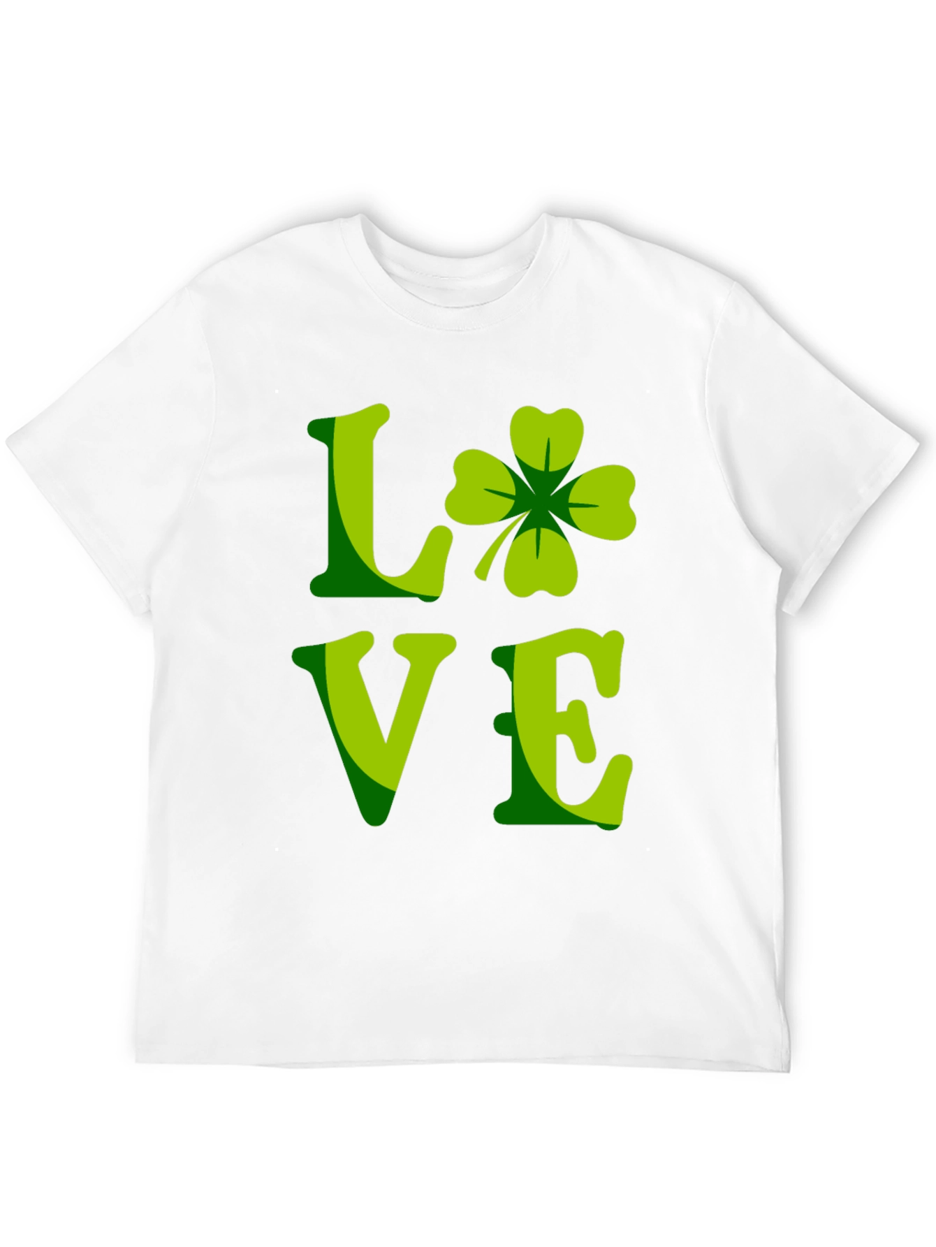 St. Patricks Day Shamrock Love Graphic Tee